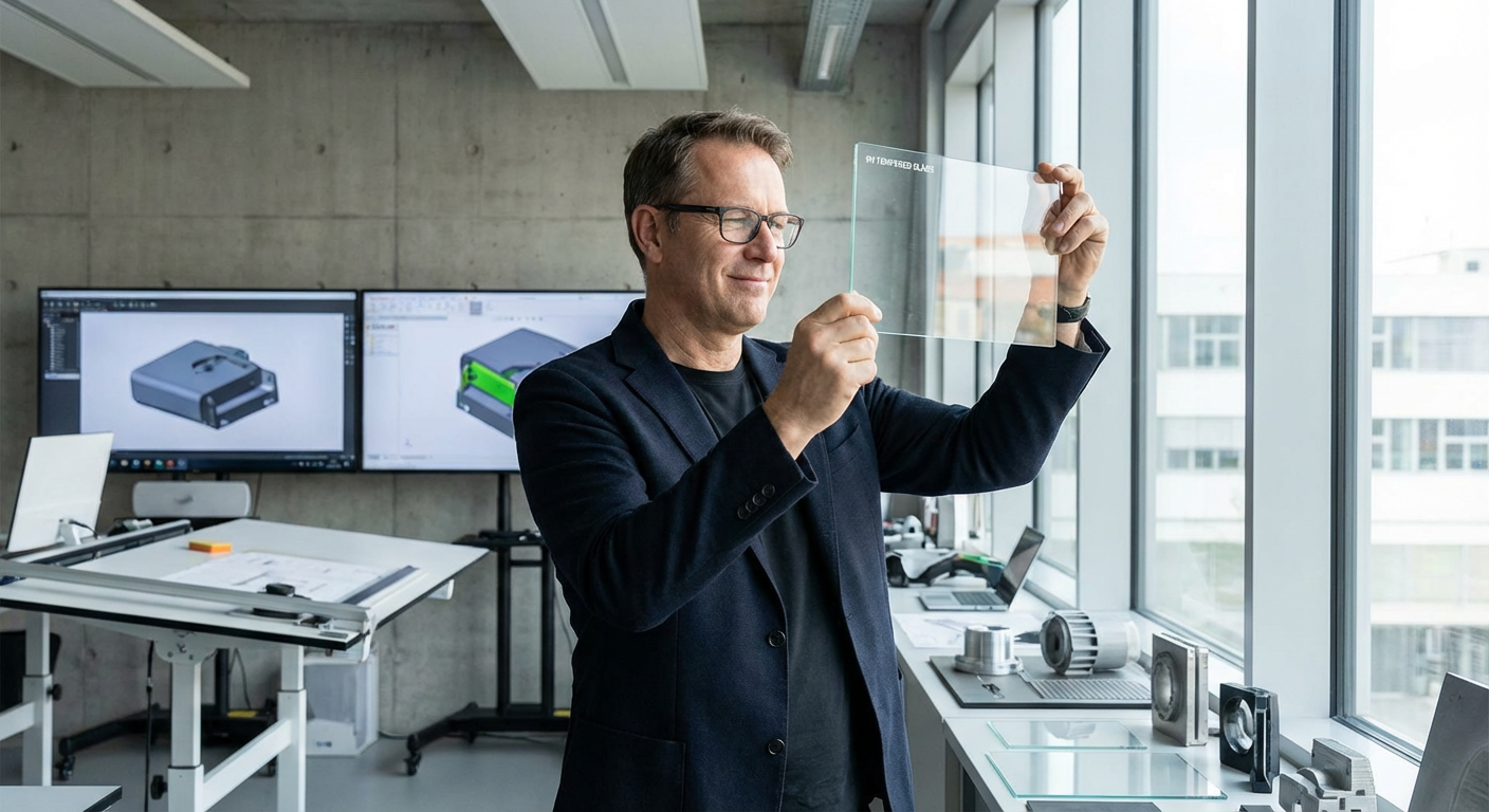 professional designer glass sample