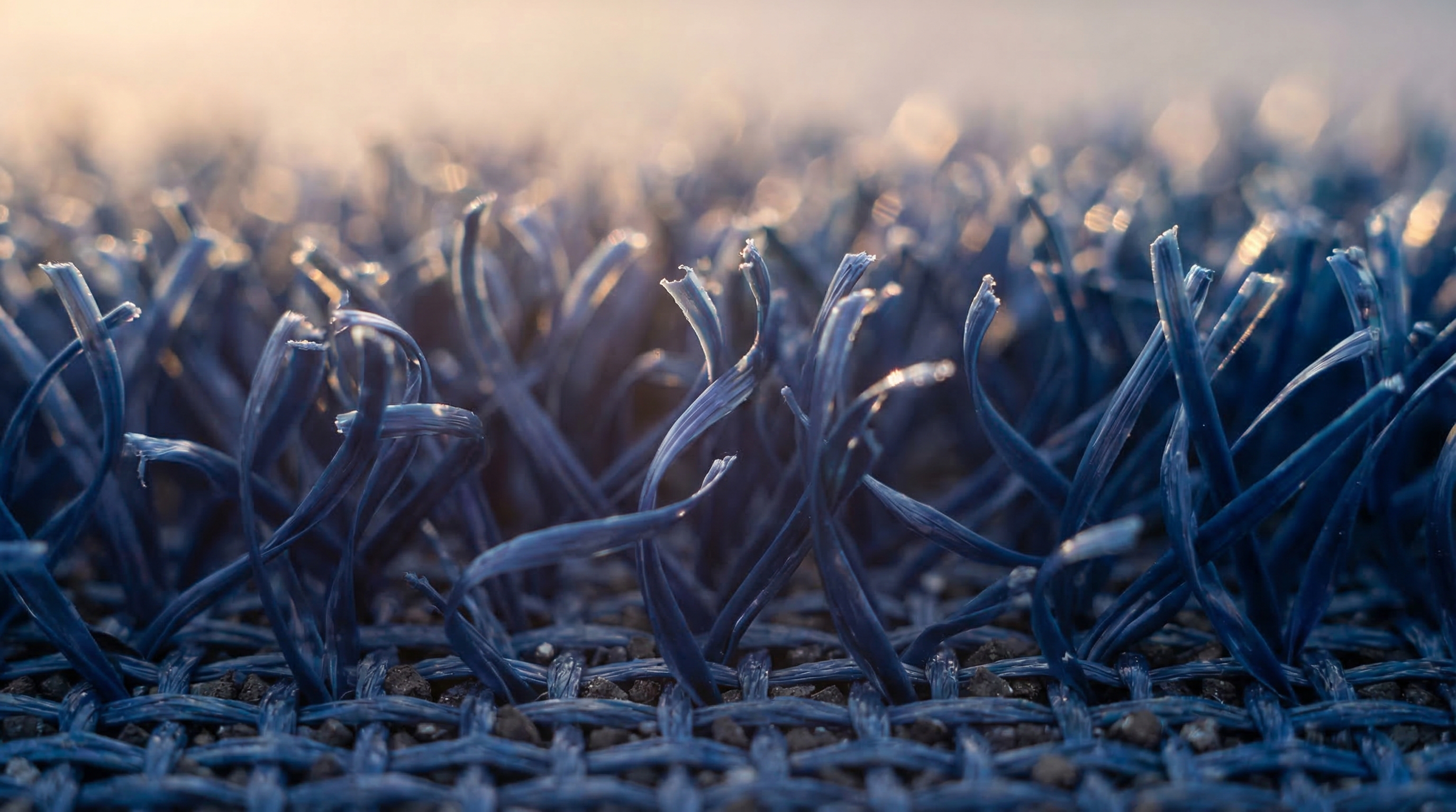 padel turf macro close up