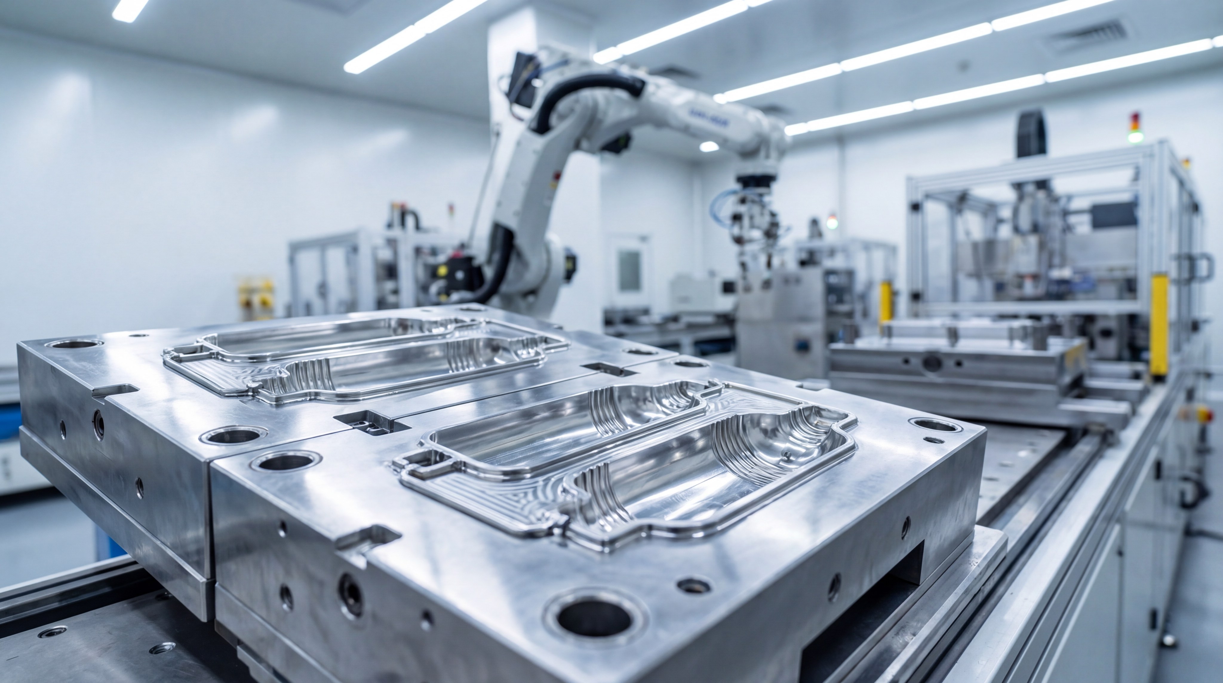 CNC precision steel mold for silicone sleeves