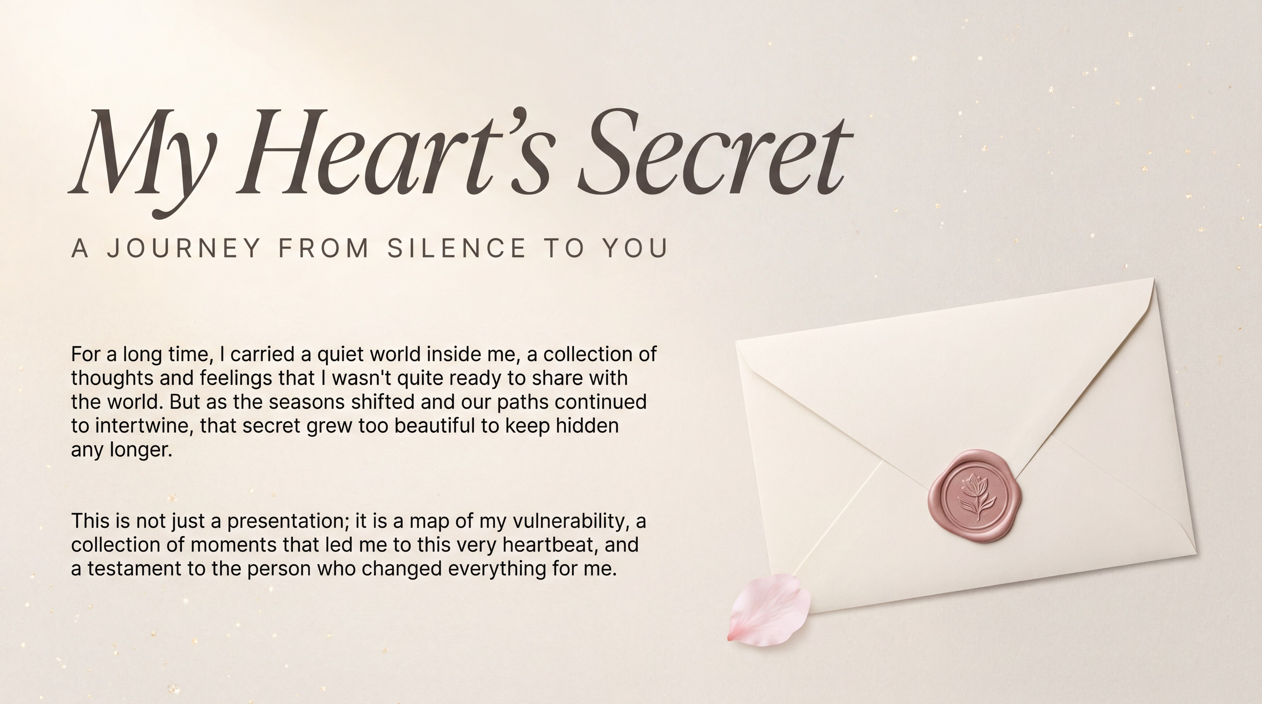 Valentine's Day confession