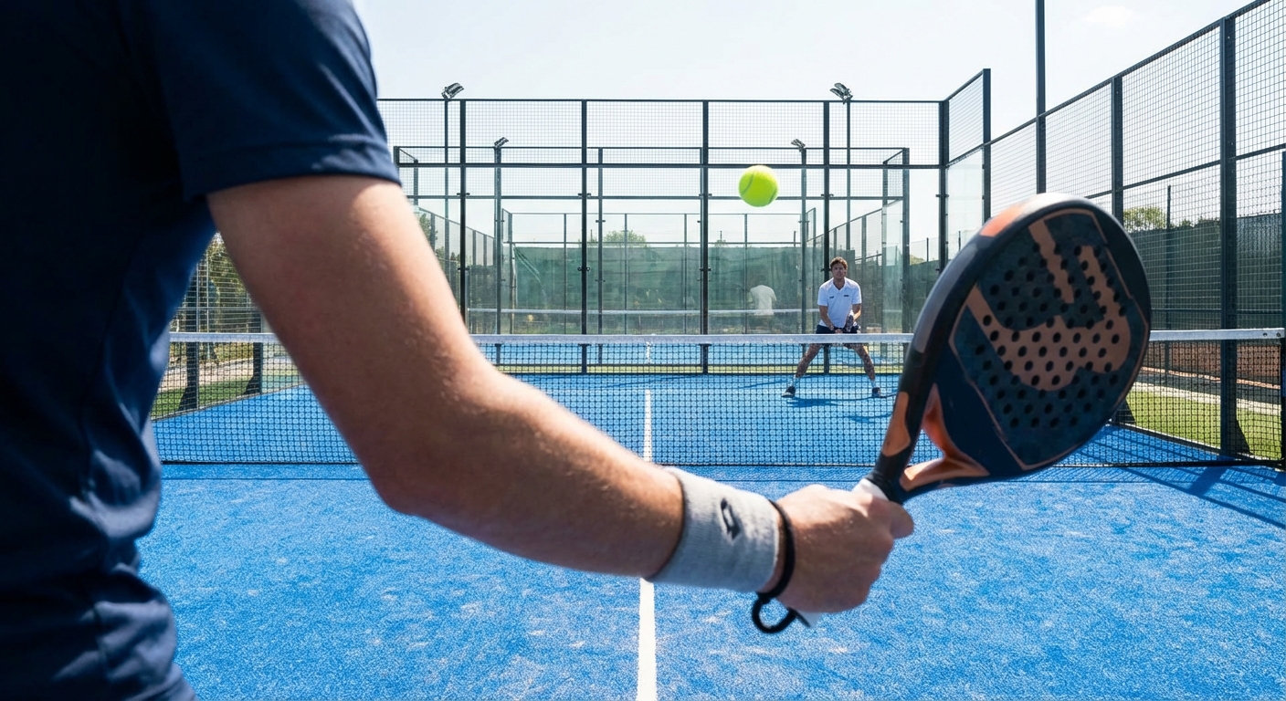 padel player anticipation pov