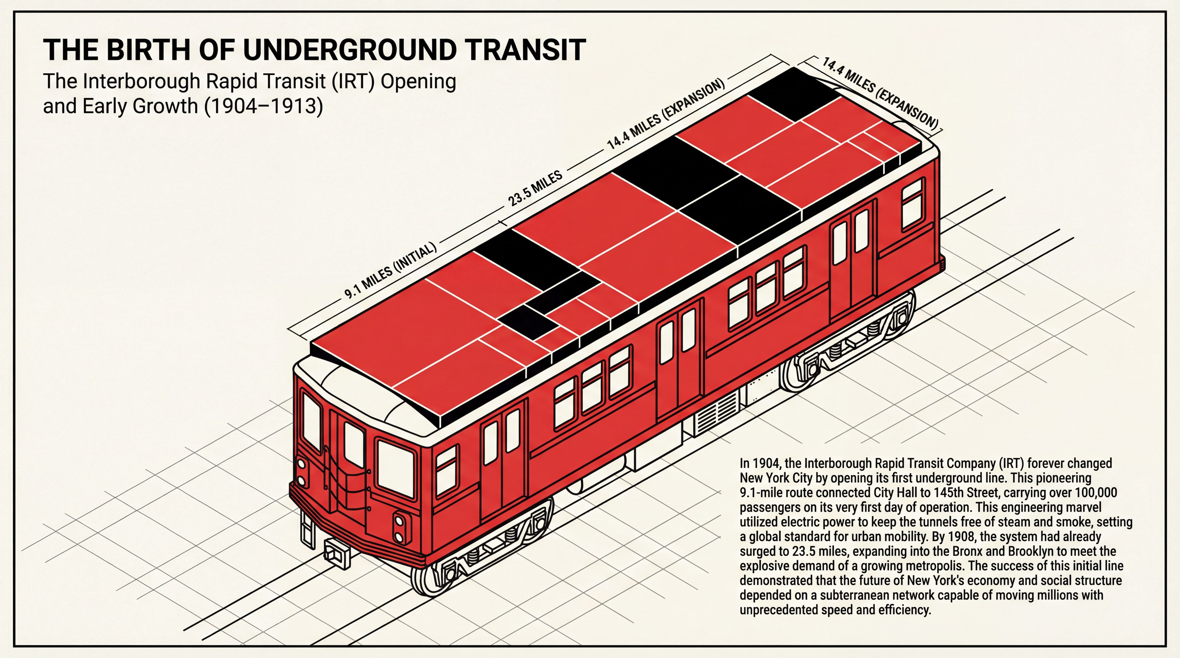 Flat Data Visualization Illustration Style — Introduction to the New York Subway