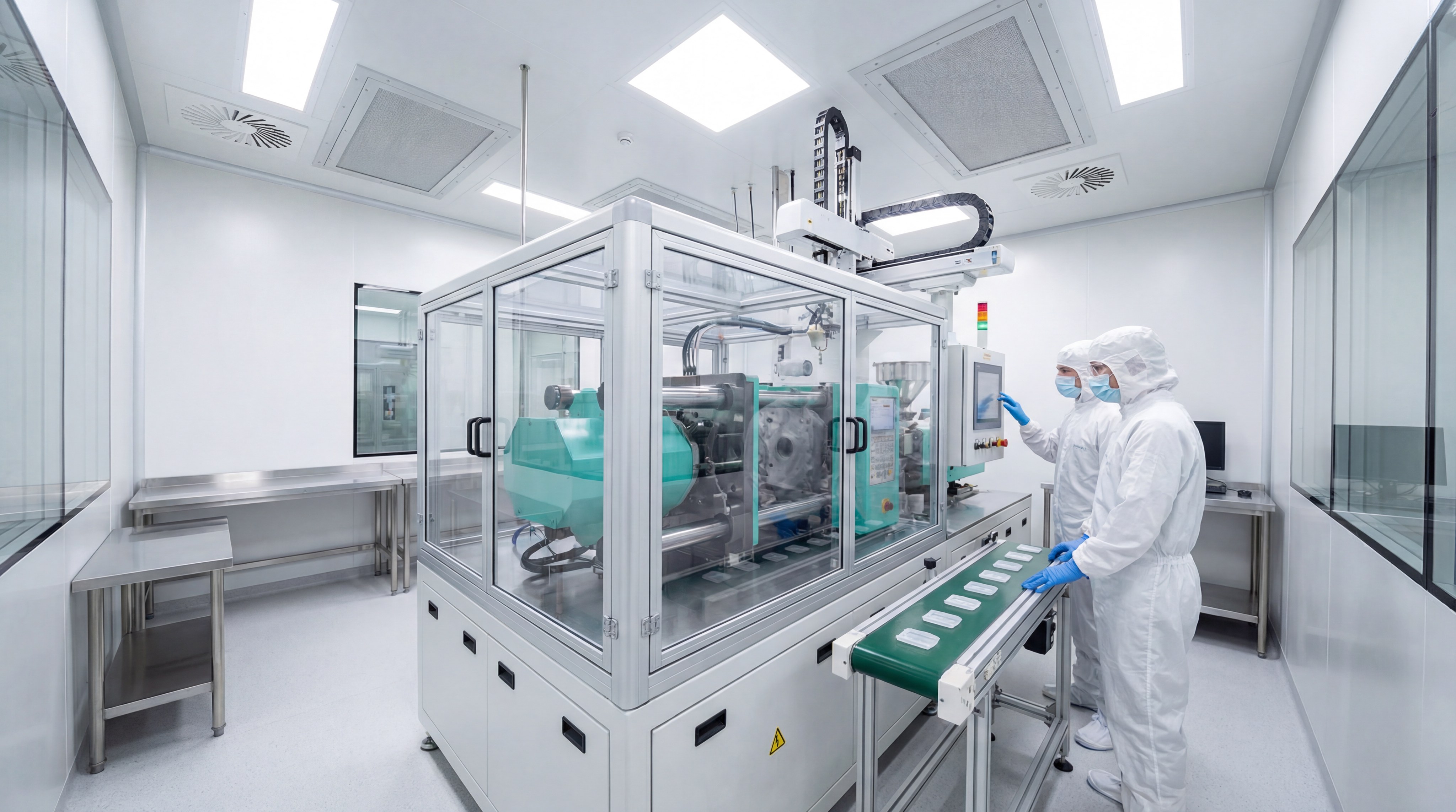 LSR injection molding cleanroom