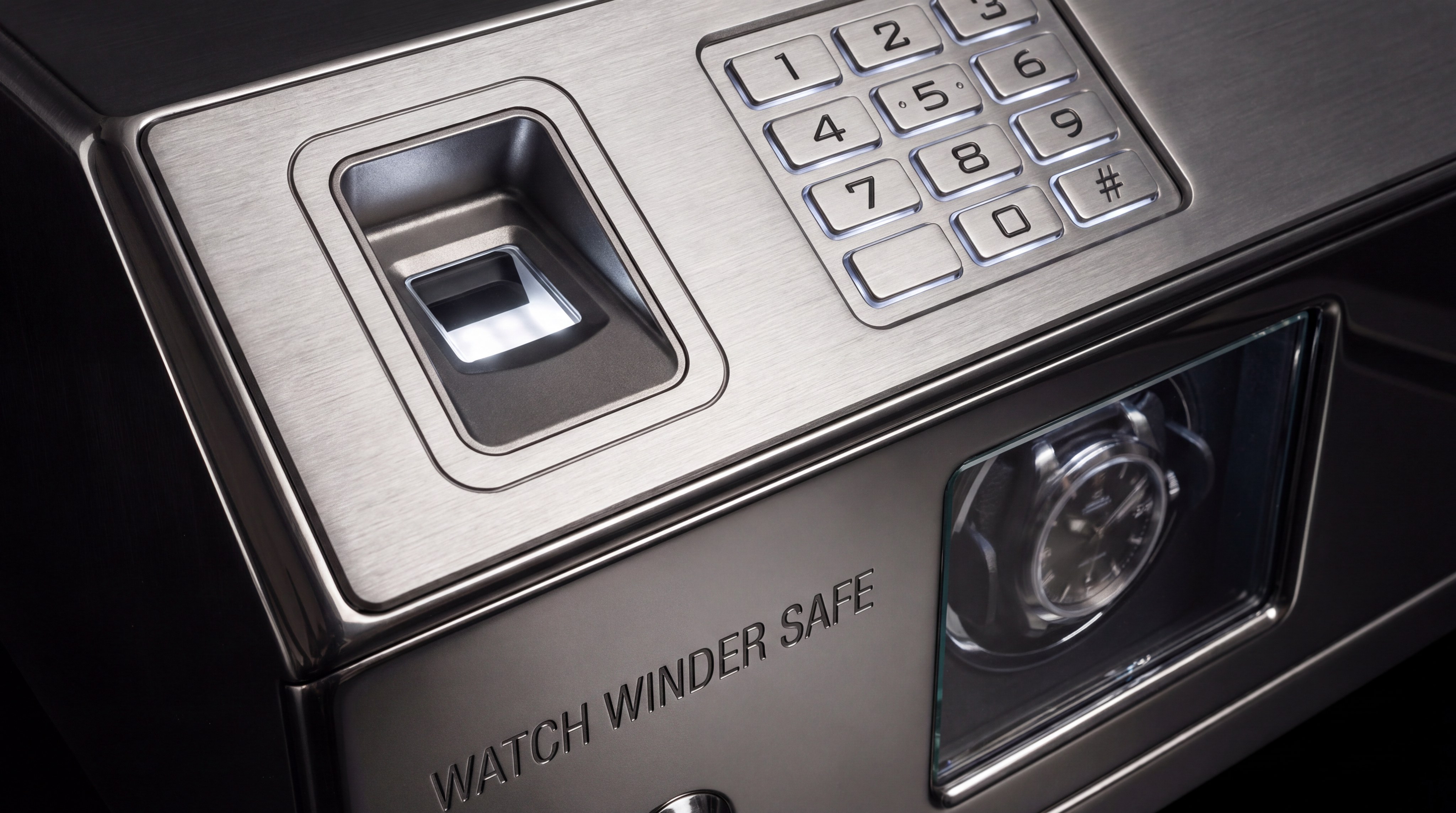 biometric fingerprint scanner safe