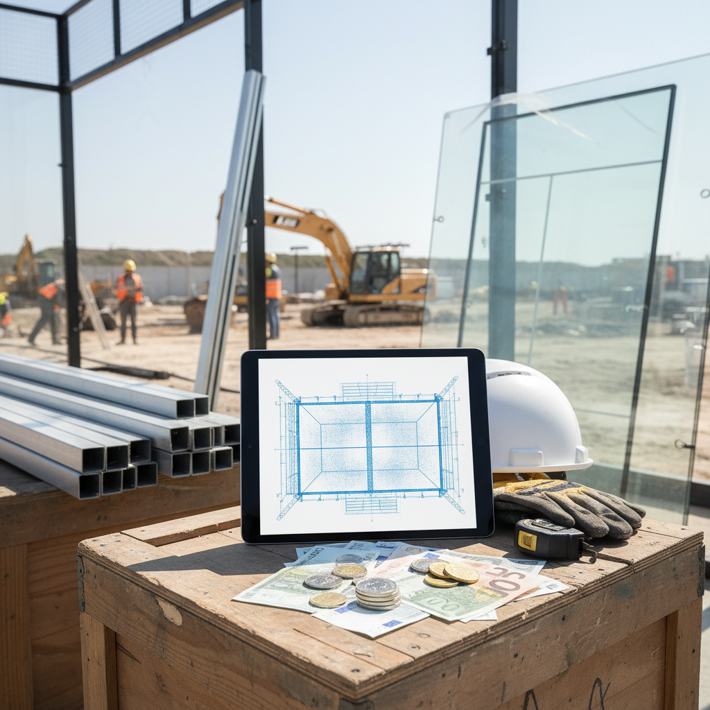 padel court project plan