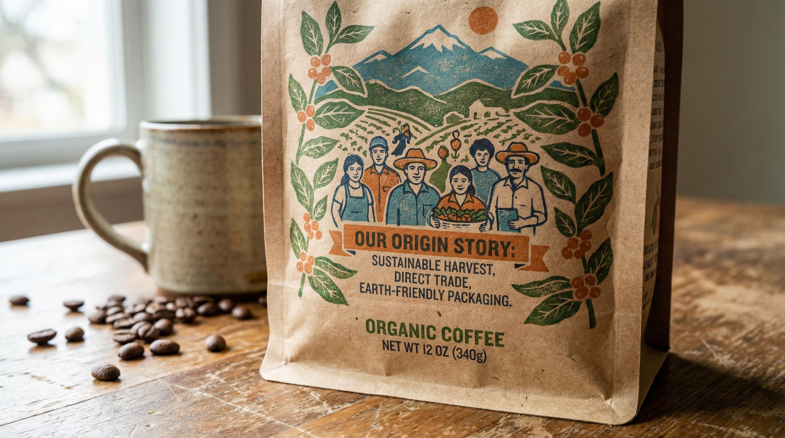 Scaling sustainable coffee branding through automated packaging machinery