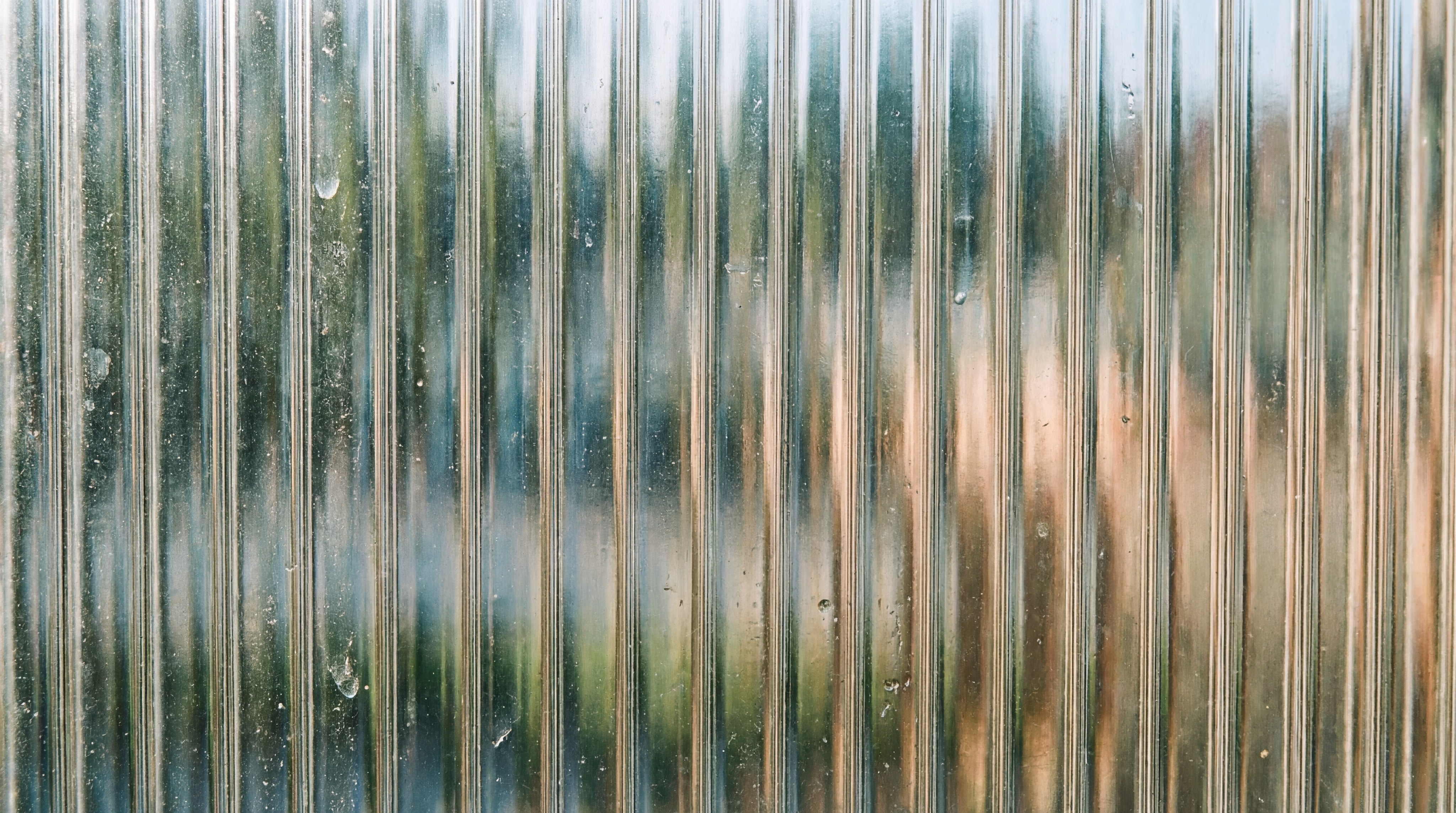 reeded glass macro