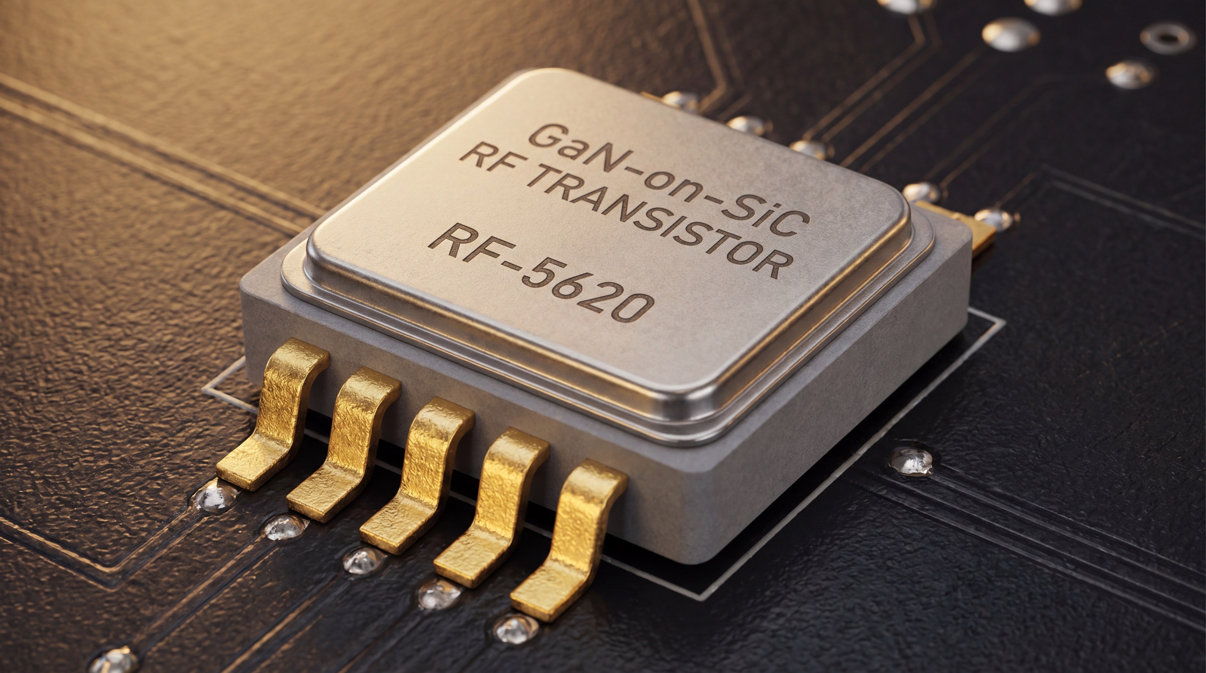 GaN SiC RF transistor
