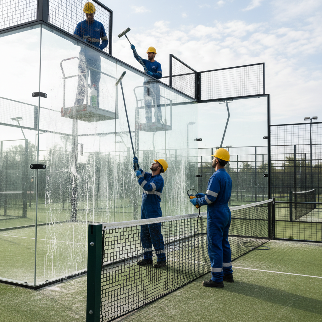 padel court maintenance