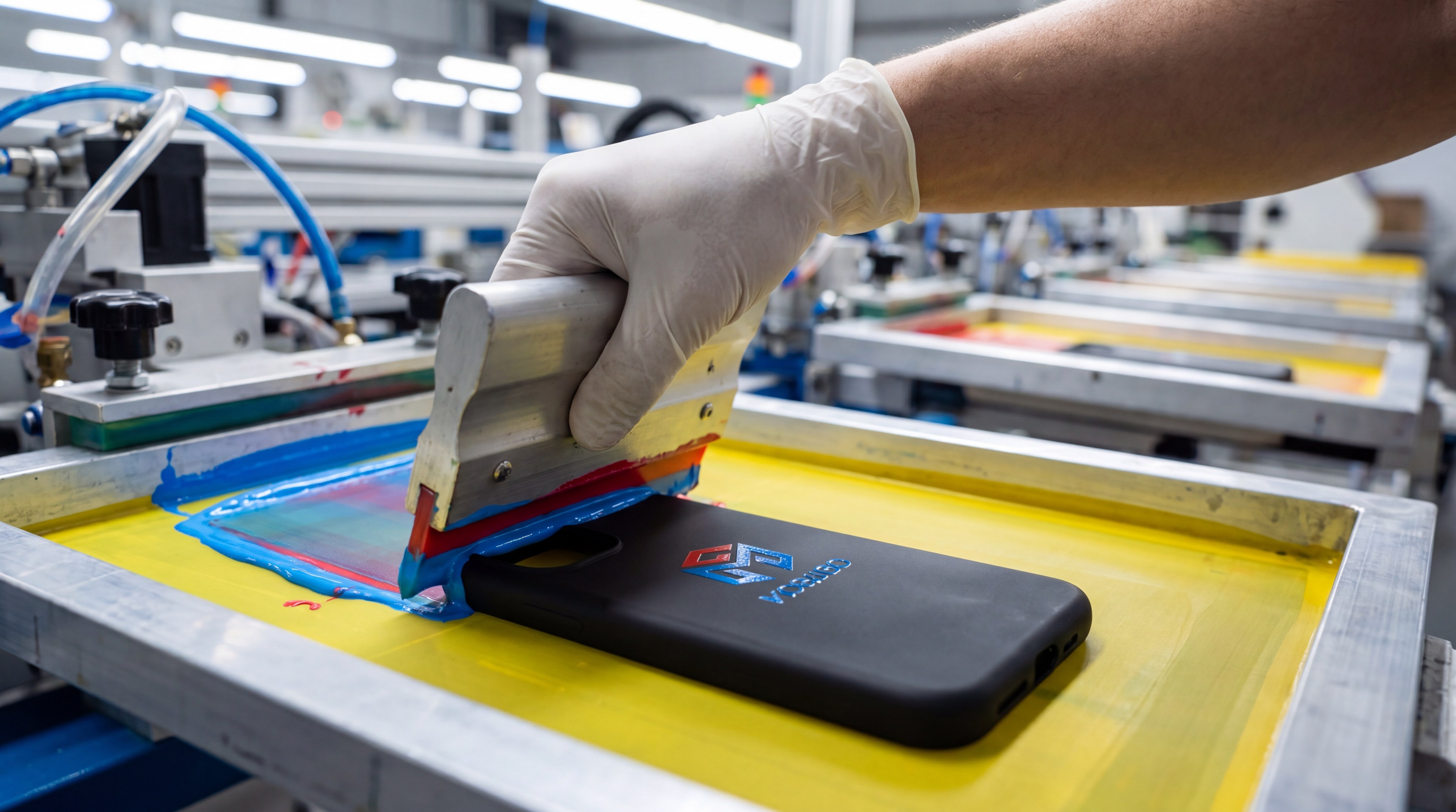 silk screen printing phone case