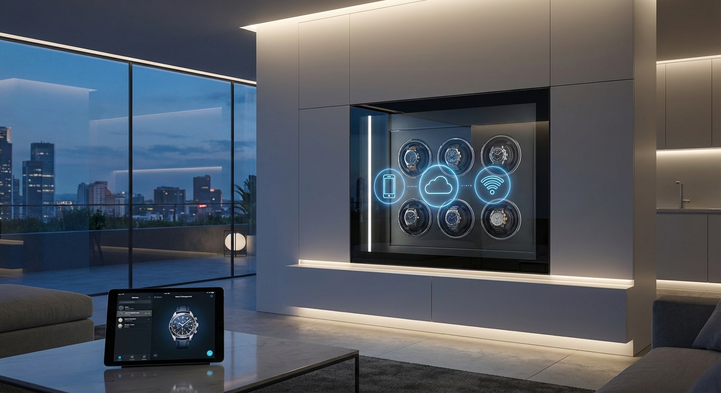 evolution watch winding safes iot