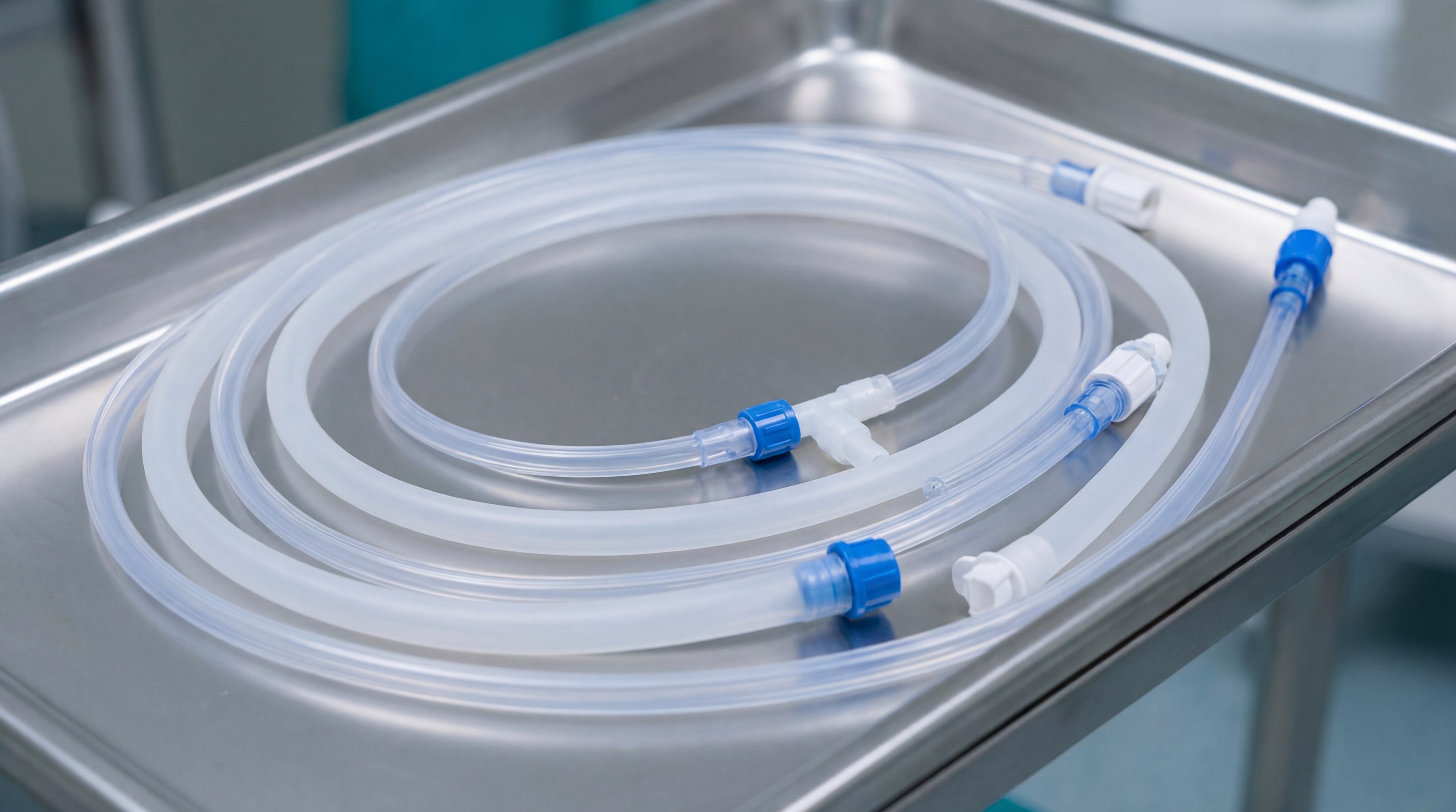 Medical silicone tubing