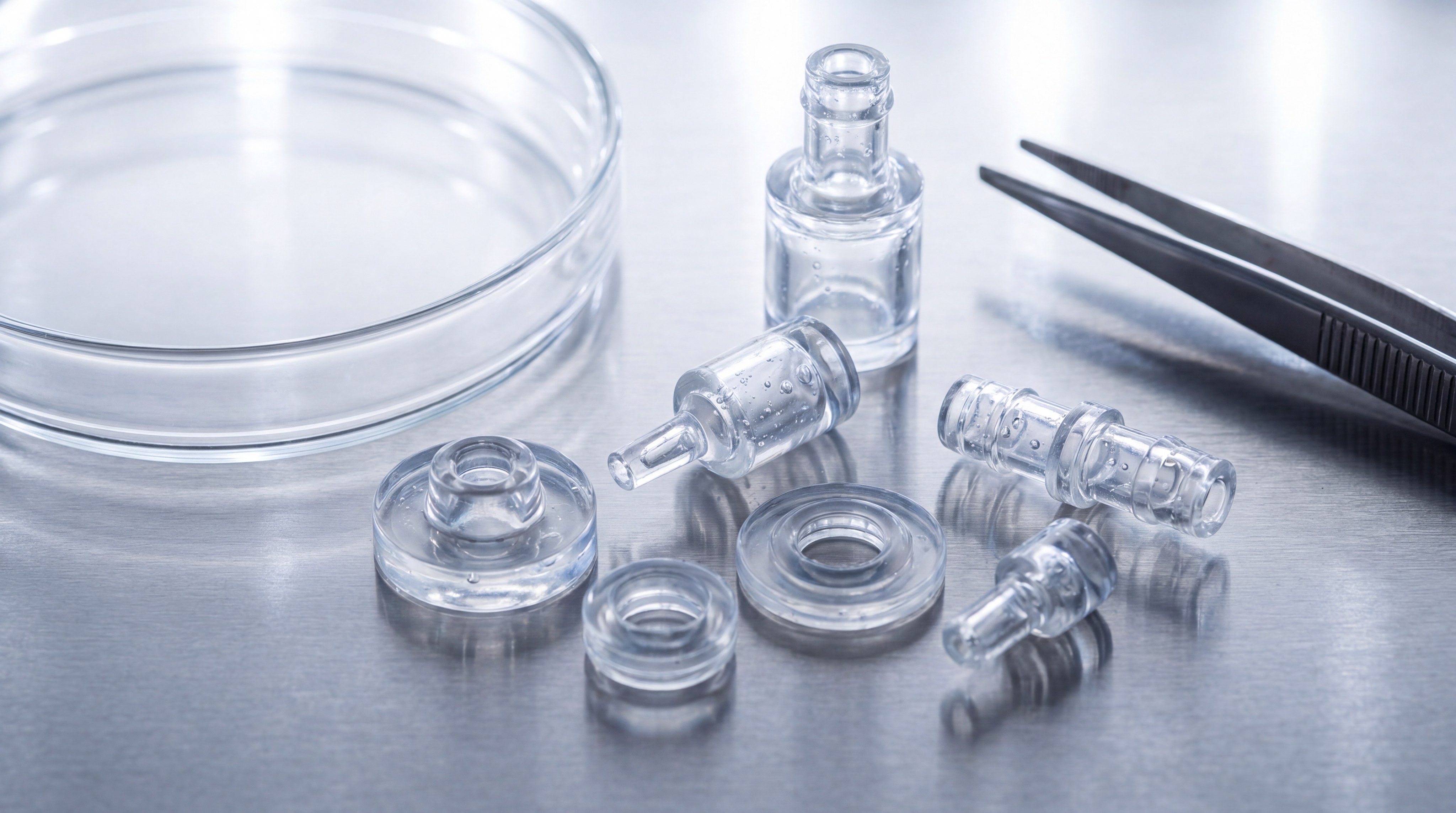 medical silicone parts macro