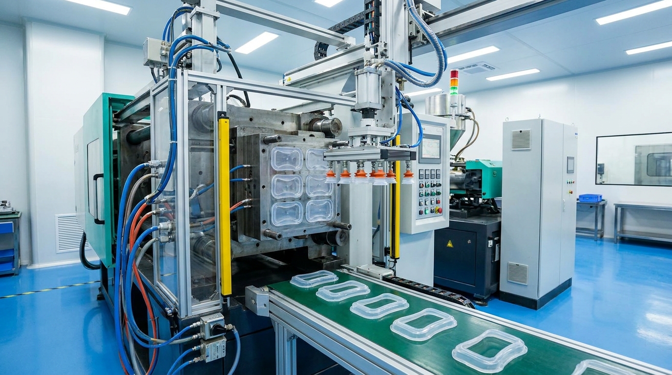 Automated LSR manufacturing line