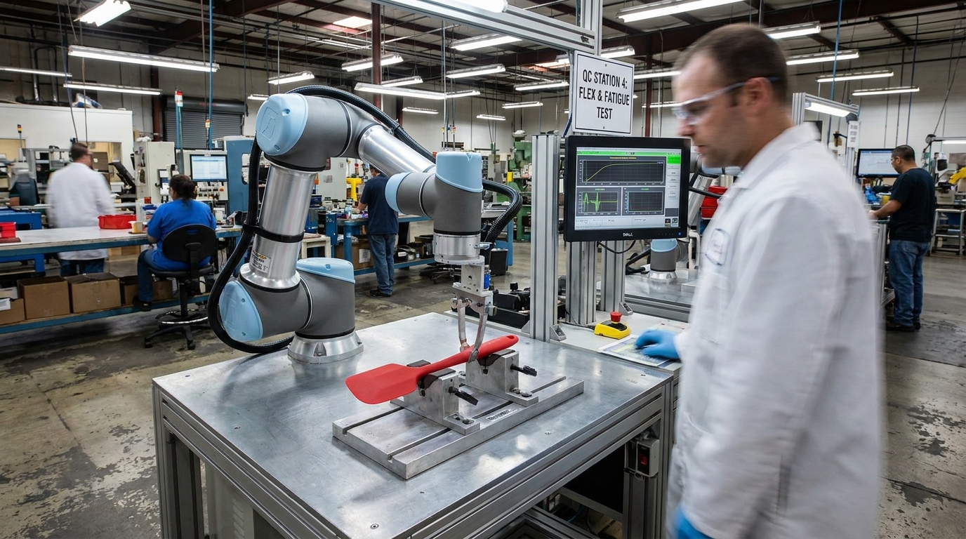 silicone spatula quality control