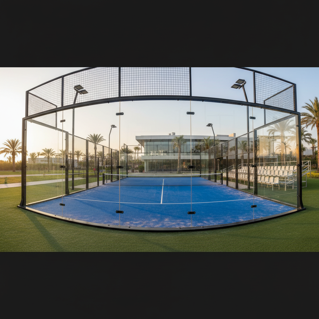 Modern Professional Padel Court Equipment