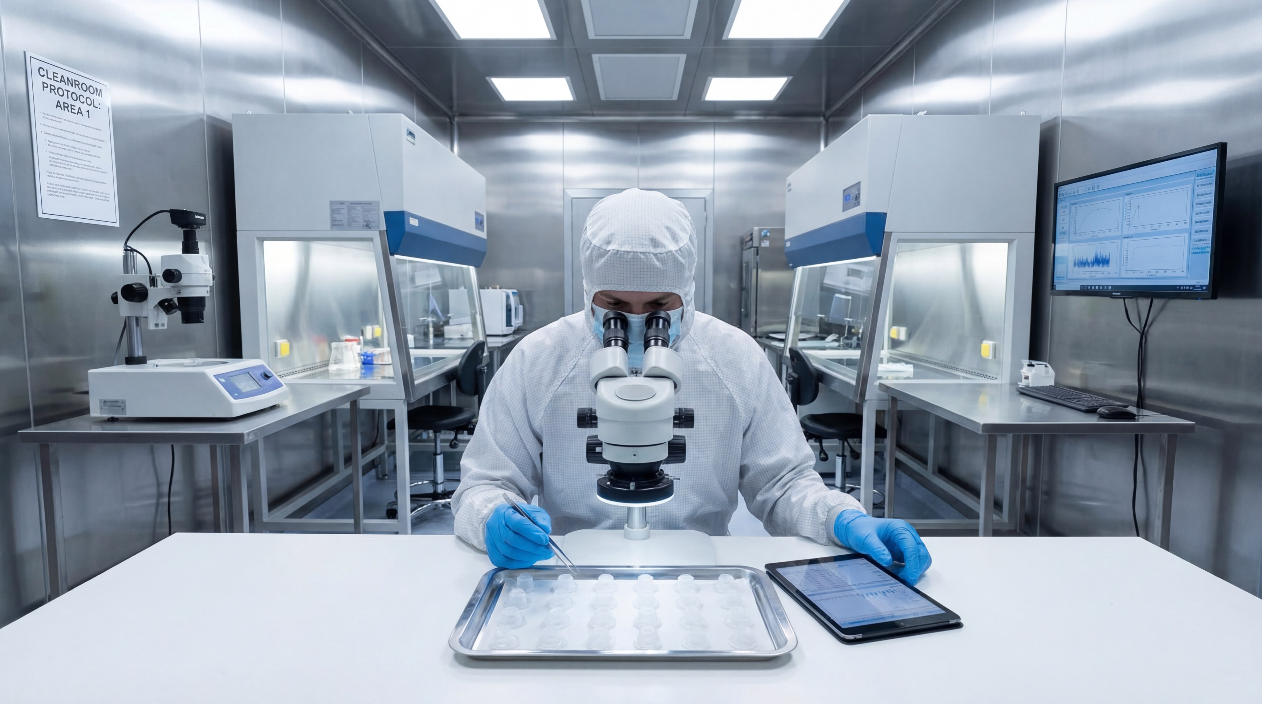 Medical Silicone Cleanroom Inspection