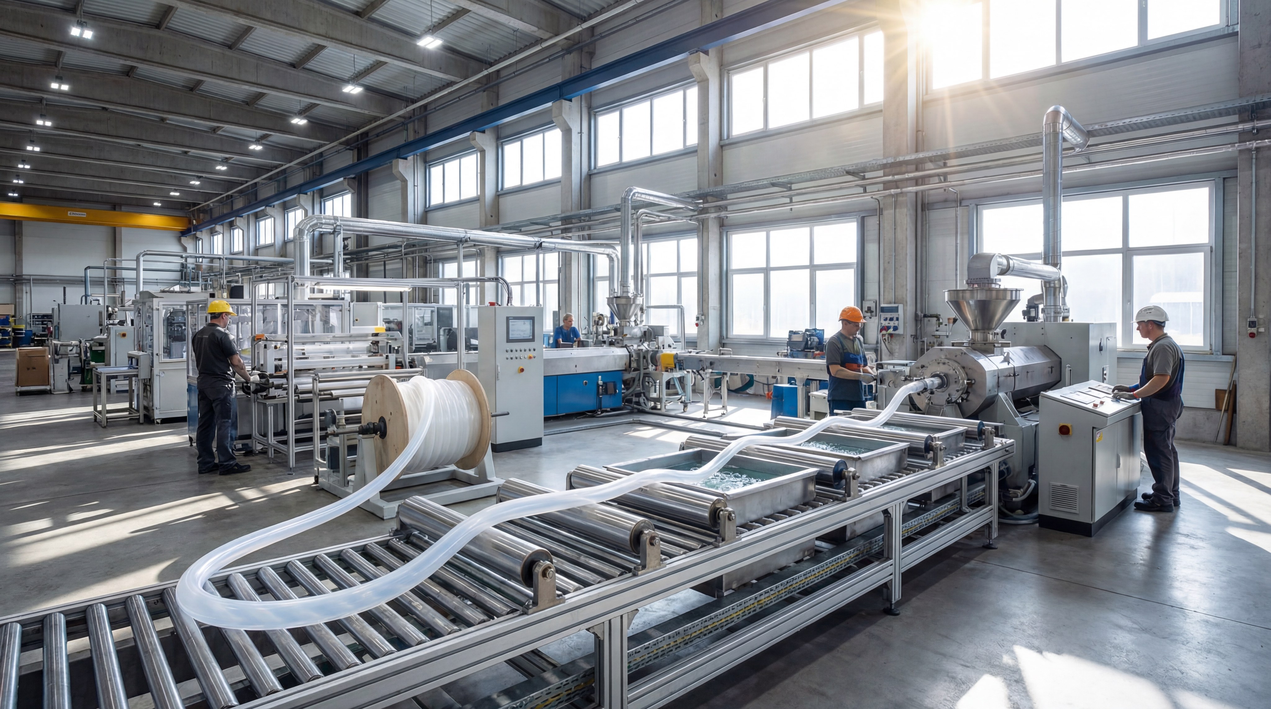 silicone extrusion production line