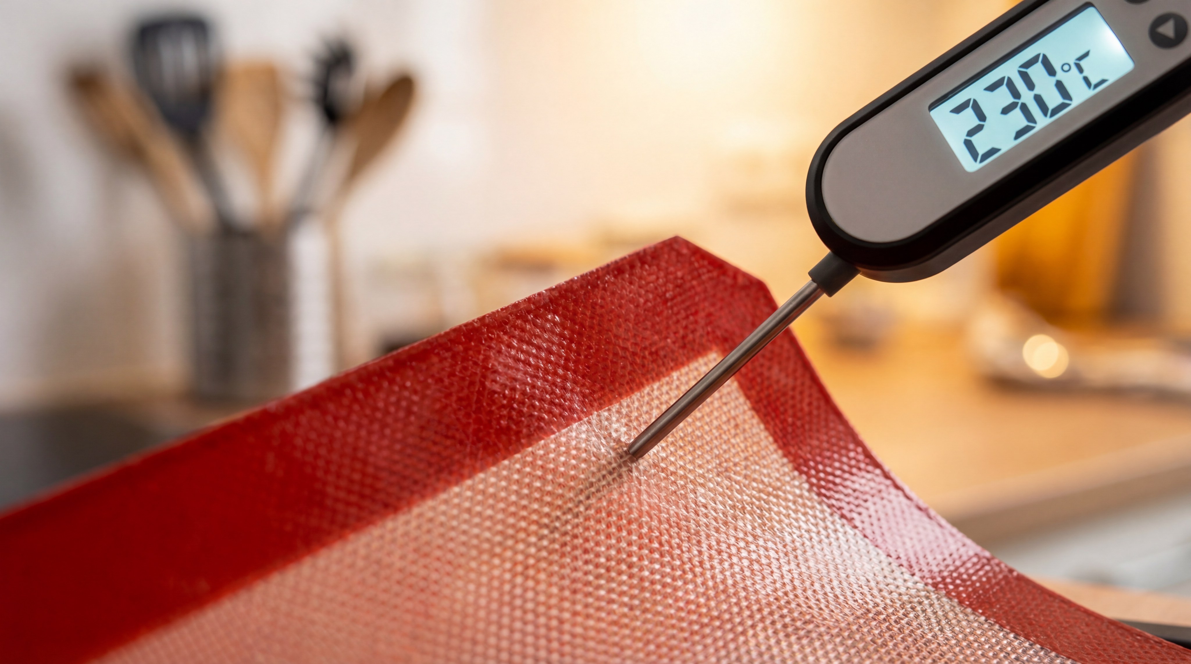 silicone product heat test