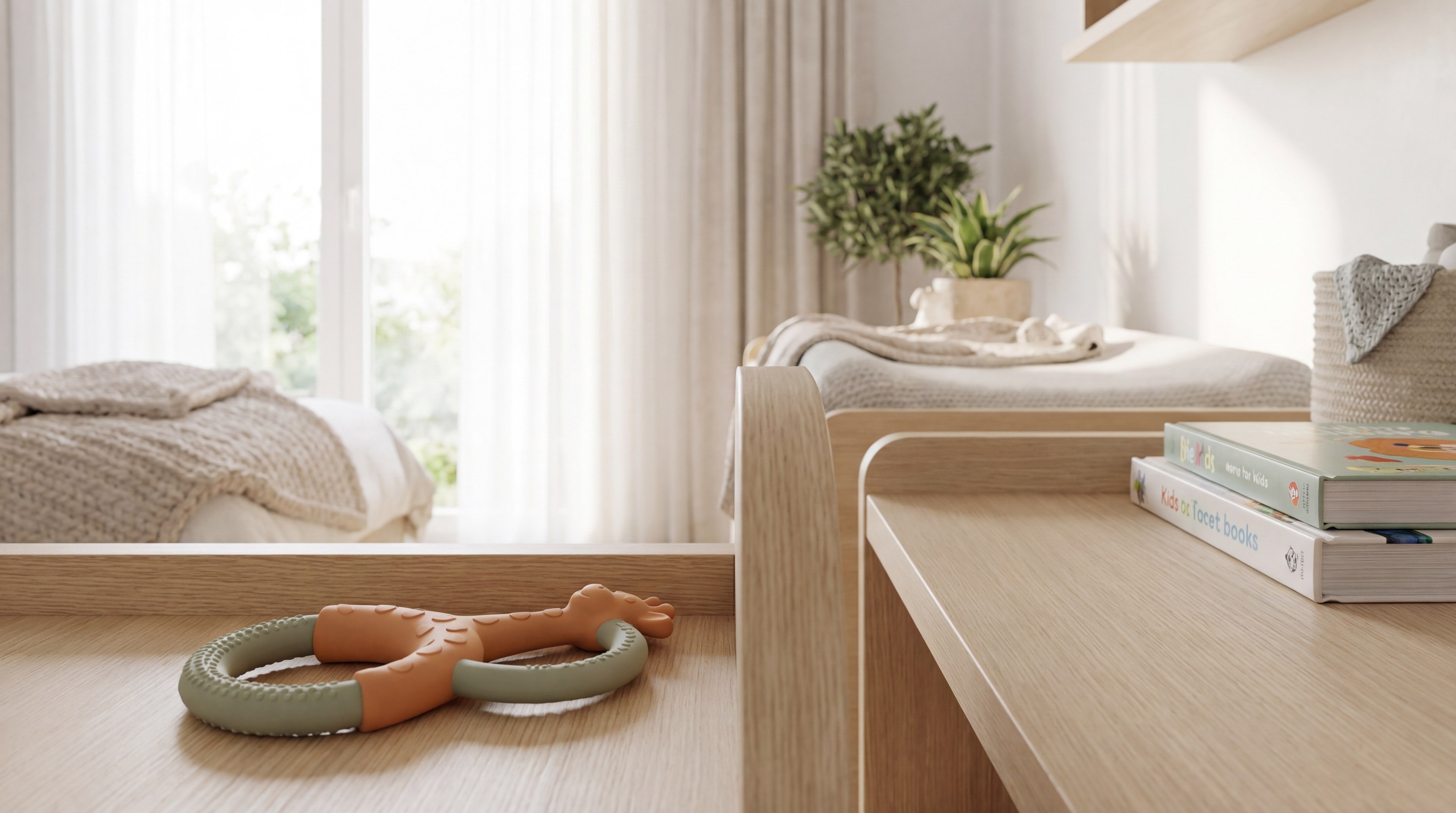 silicone baby teether