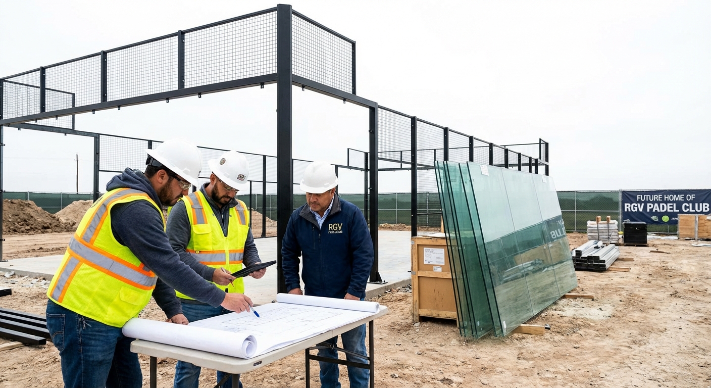 RGV Padel Club Construction