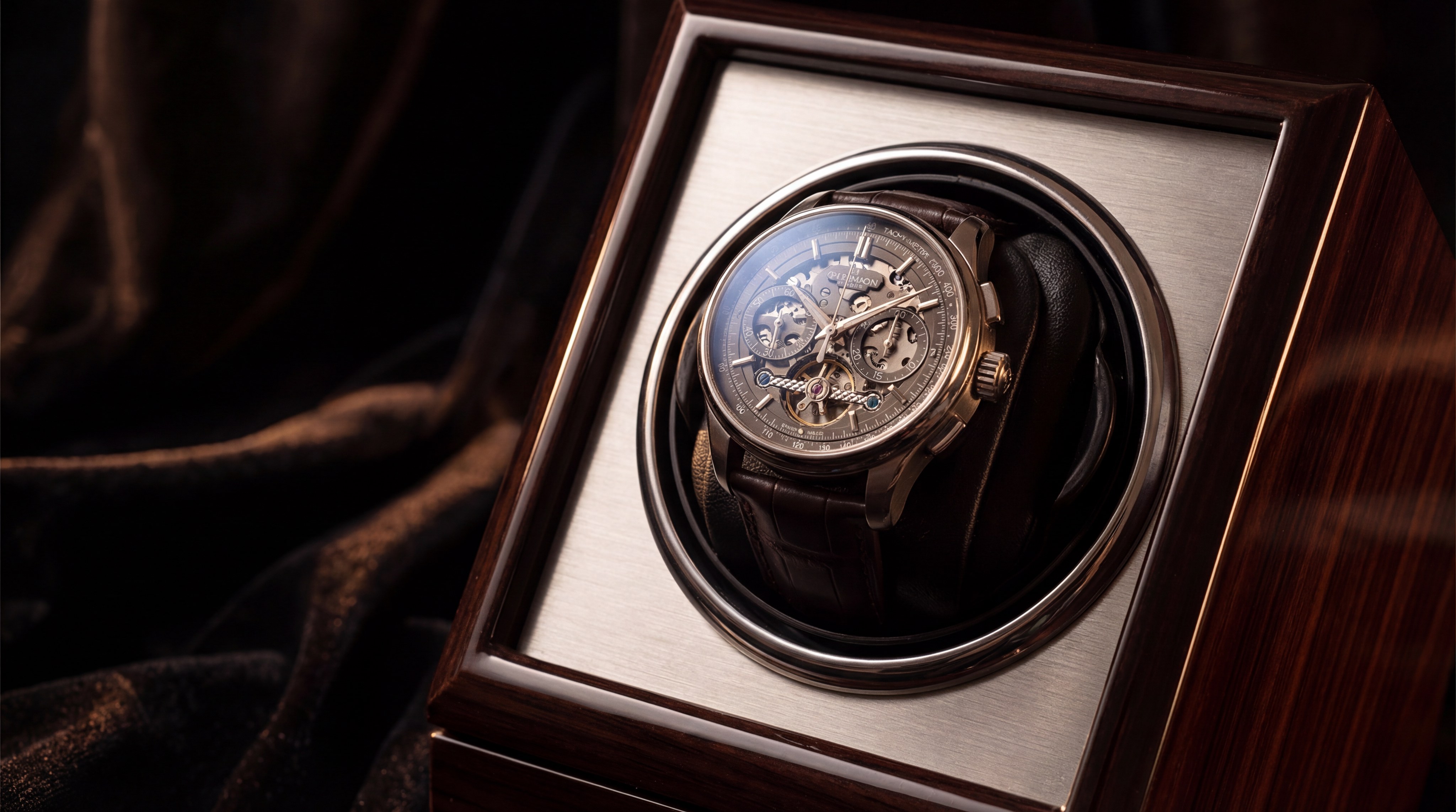Luxurious Watch Winder with Premium Automatic Watch