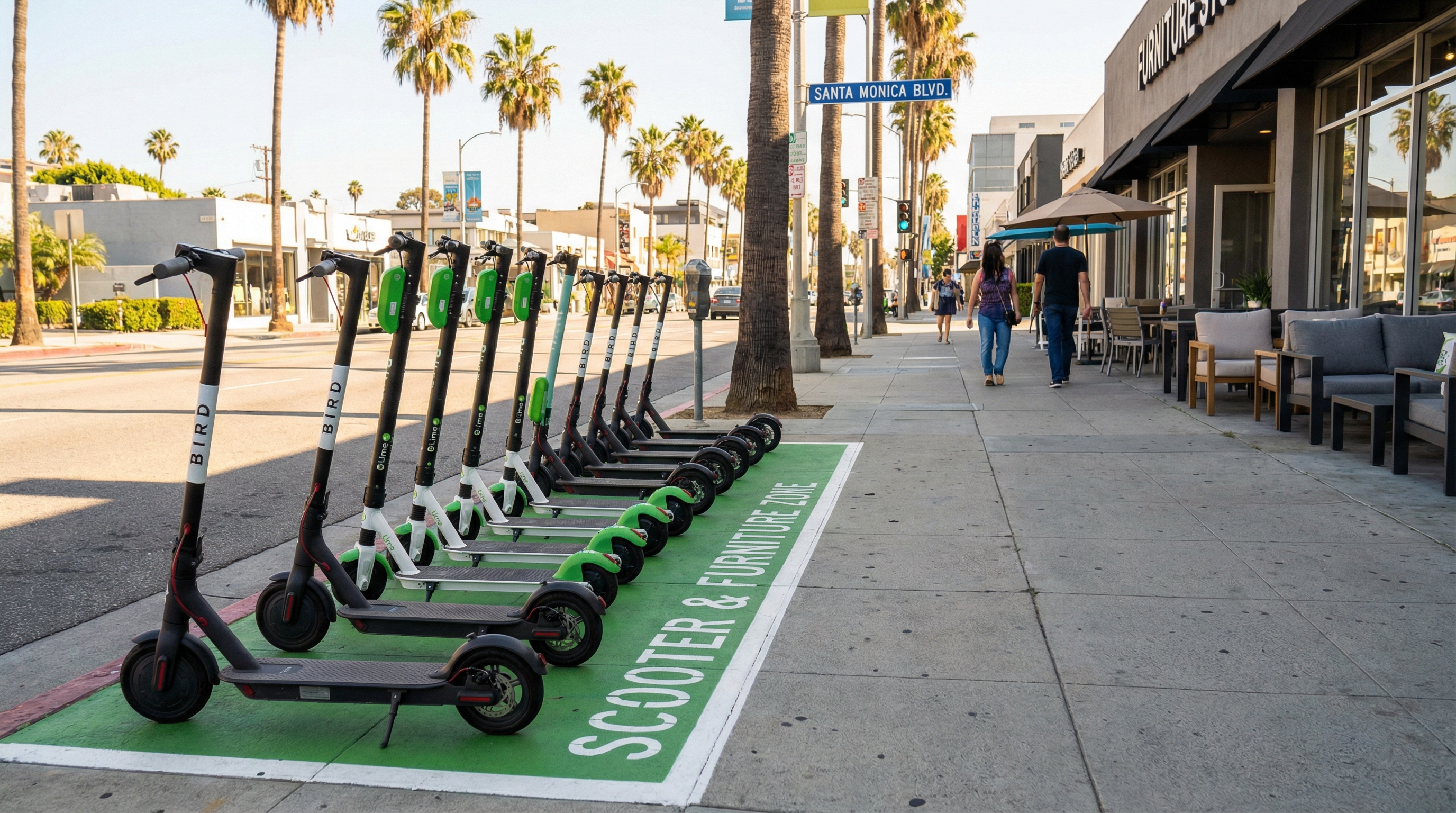 scooter parking