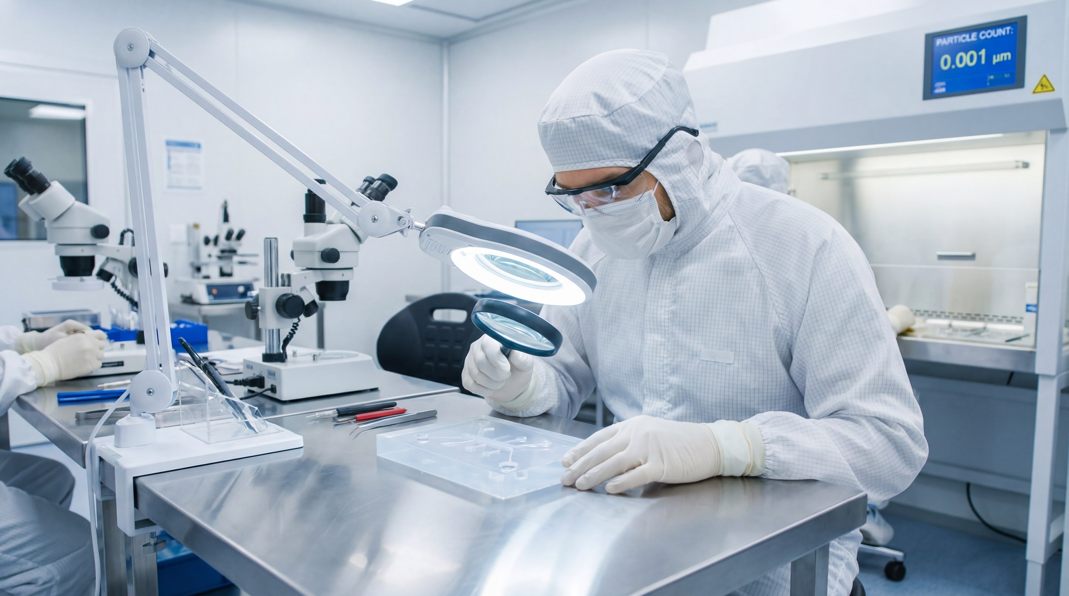 cleanroom engineer mold inspection