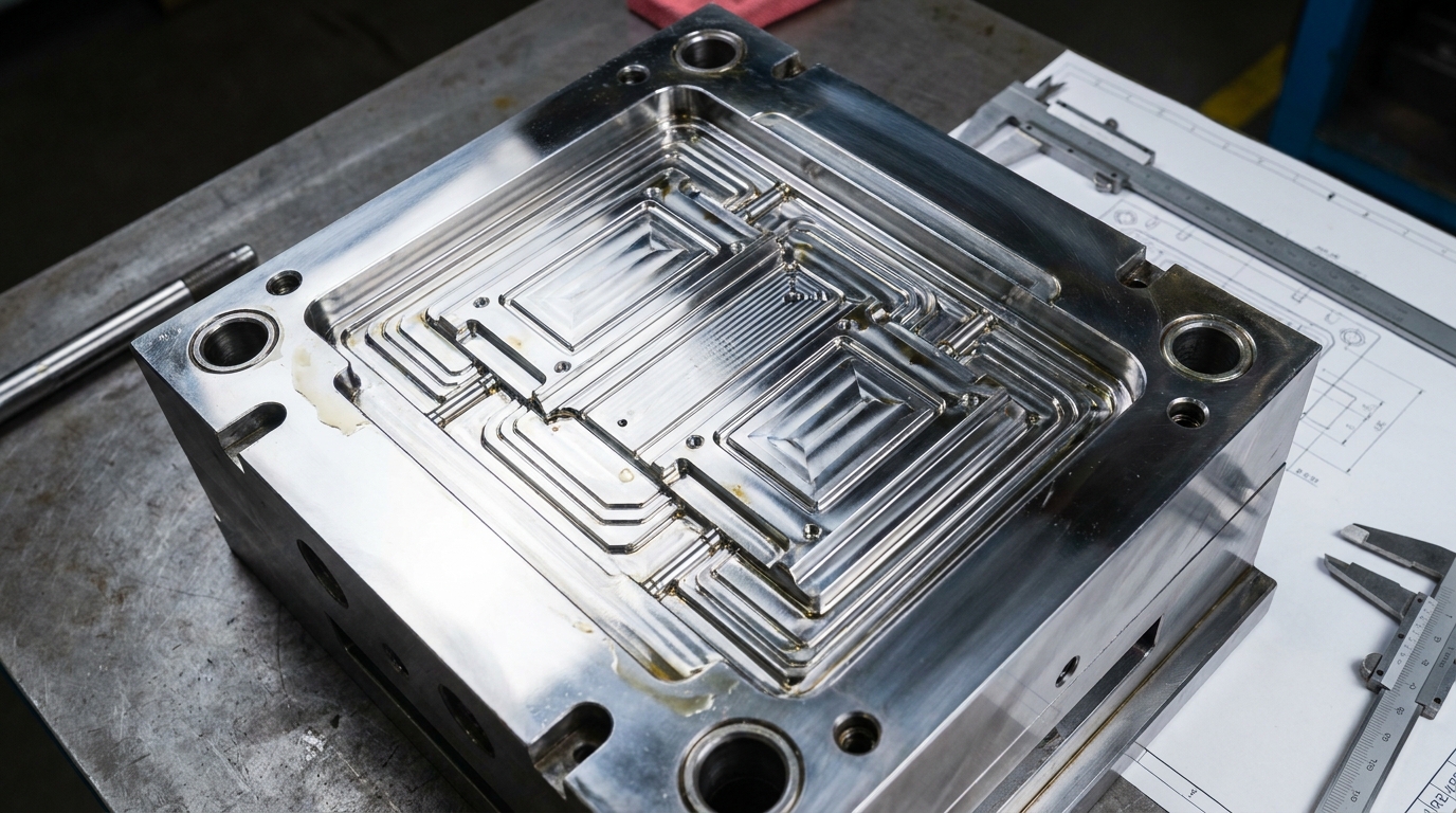 steel mold cavity silicone injection