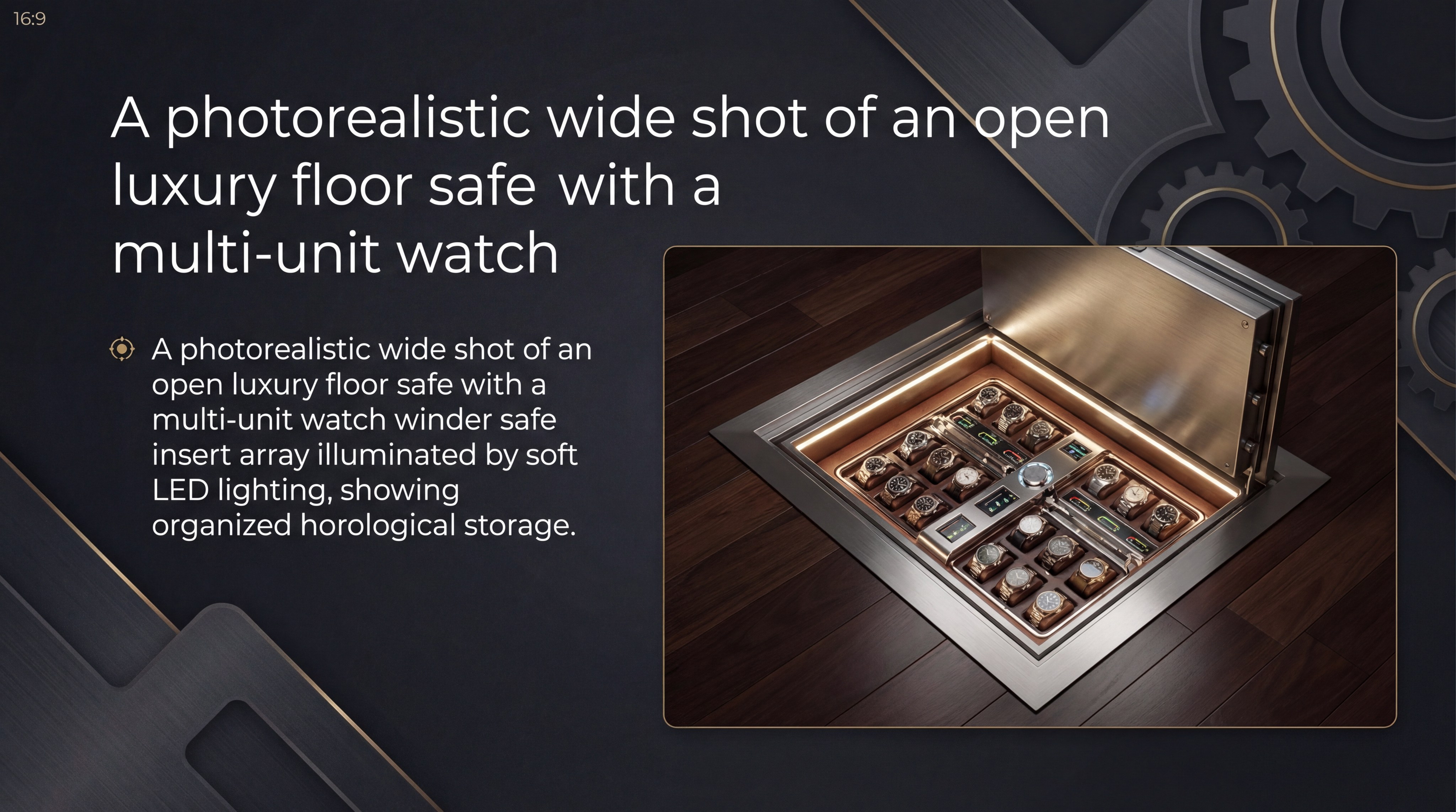 luxury watch winder safe display slide 4