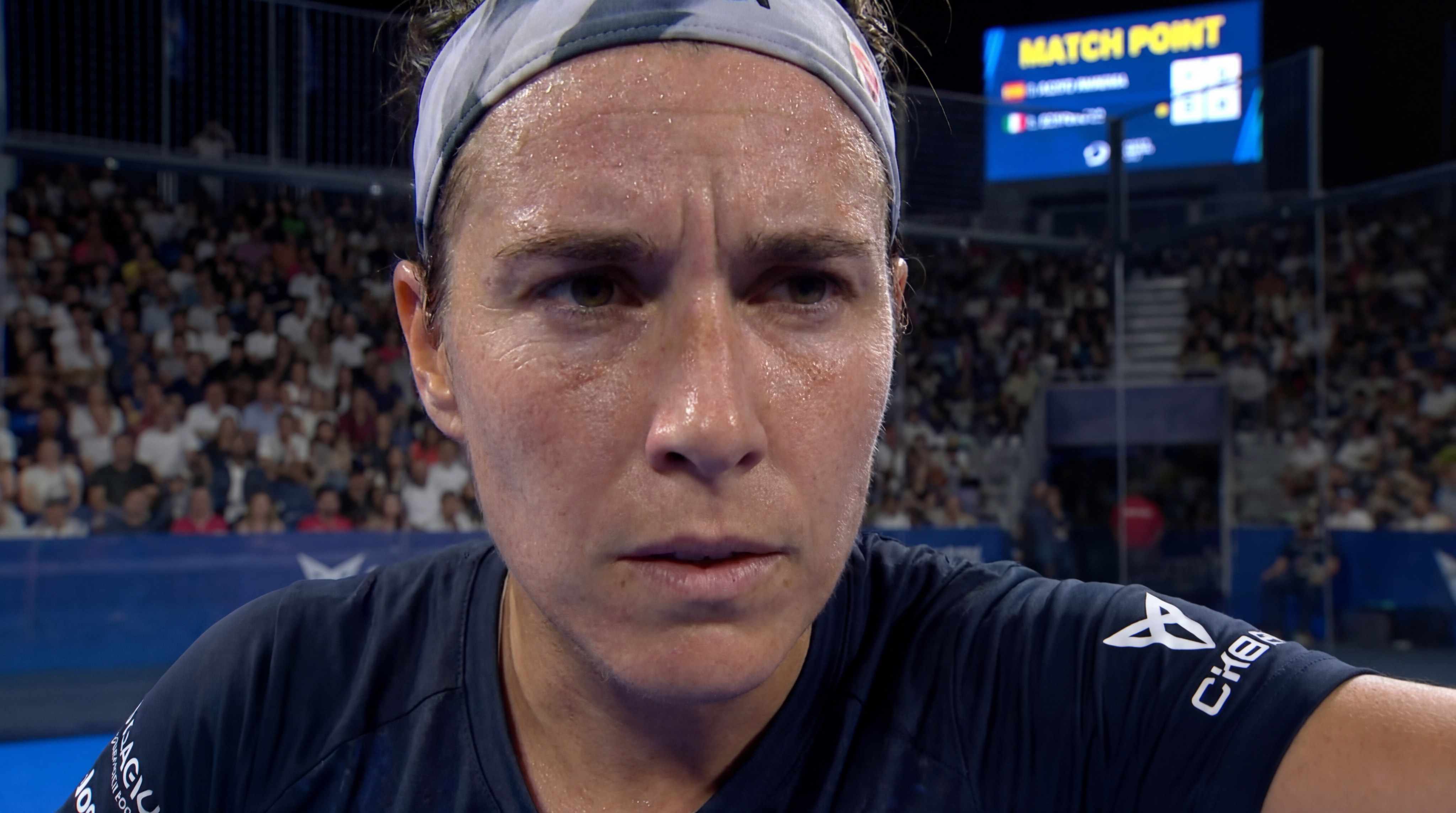 Padel Player Match Point