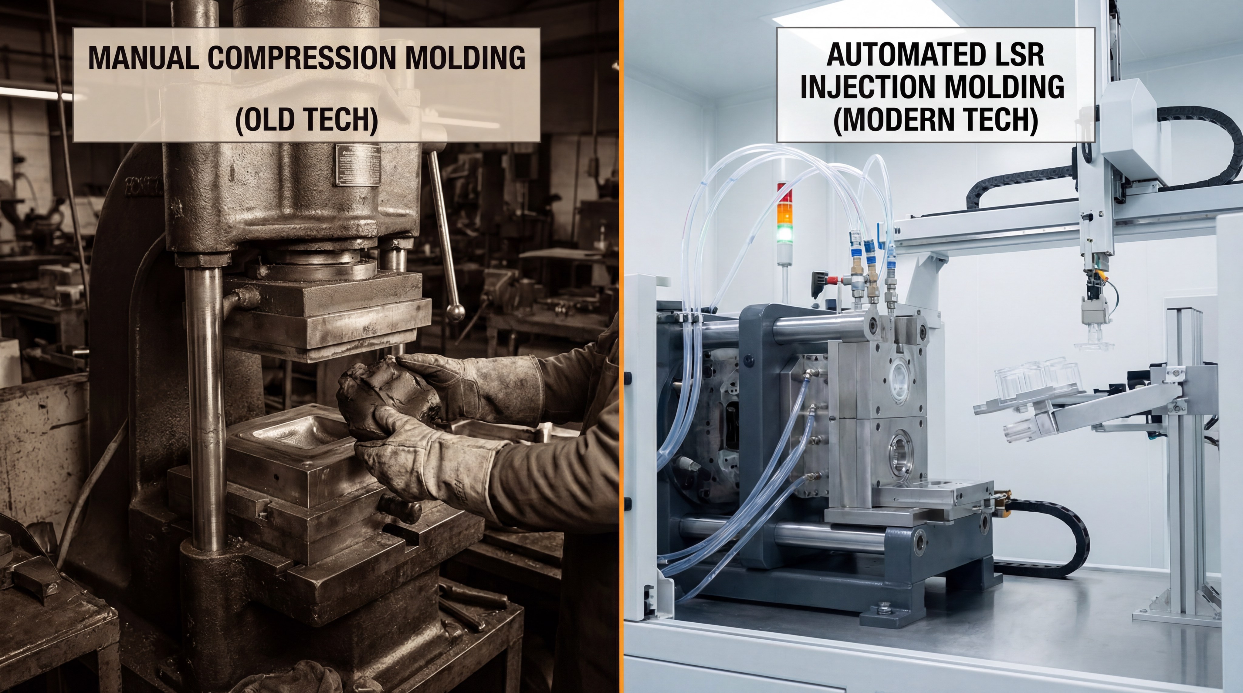 manual vs automated molding comparison