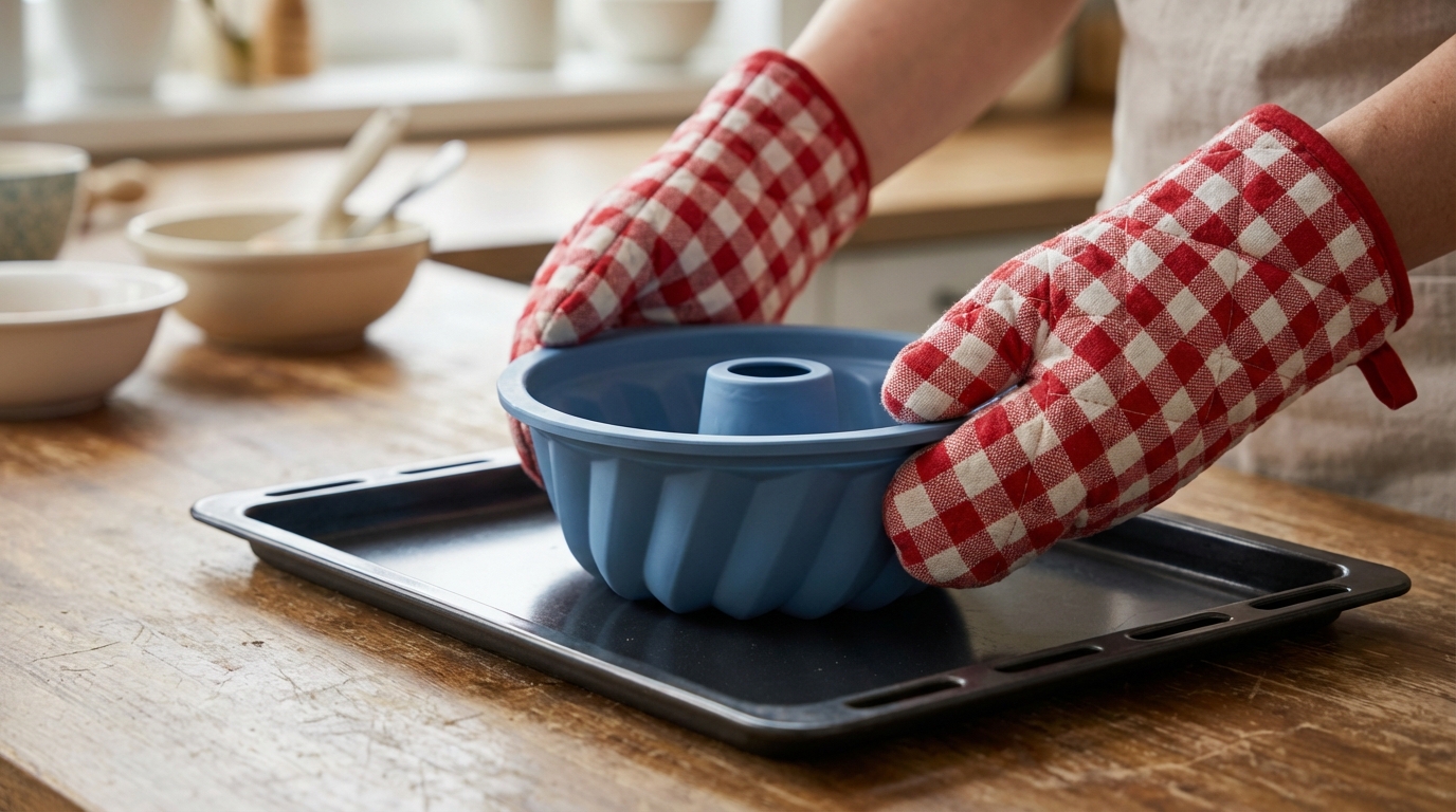 silicone mold placement kitchen