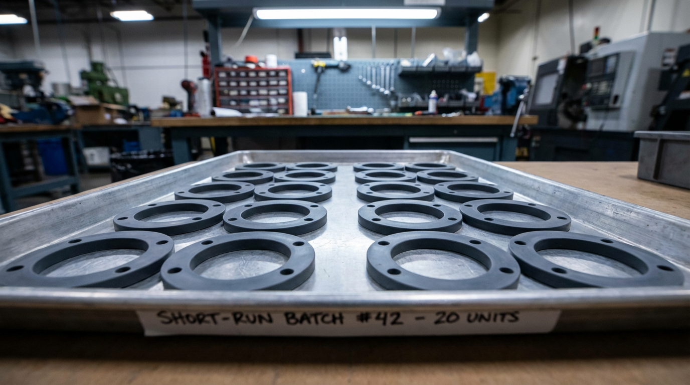 silicone gaskets manufacturing tray