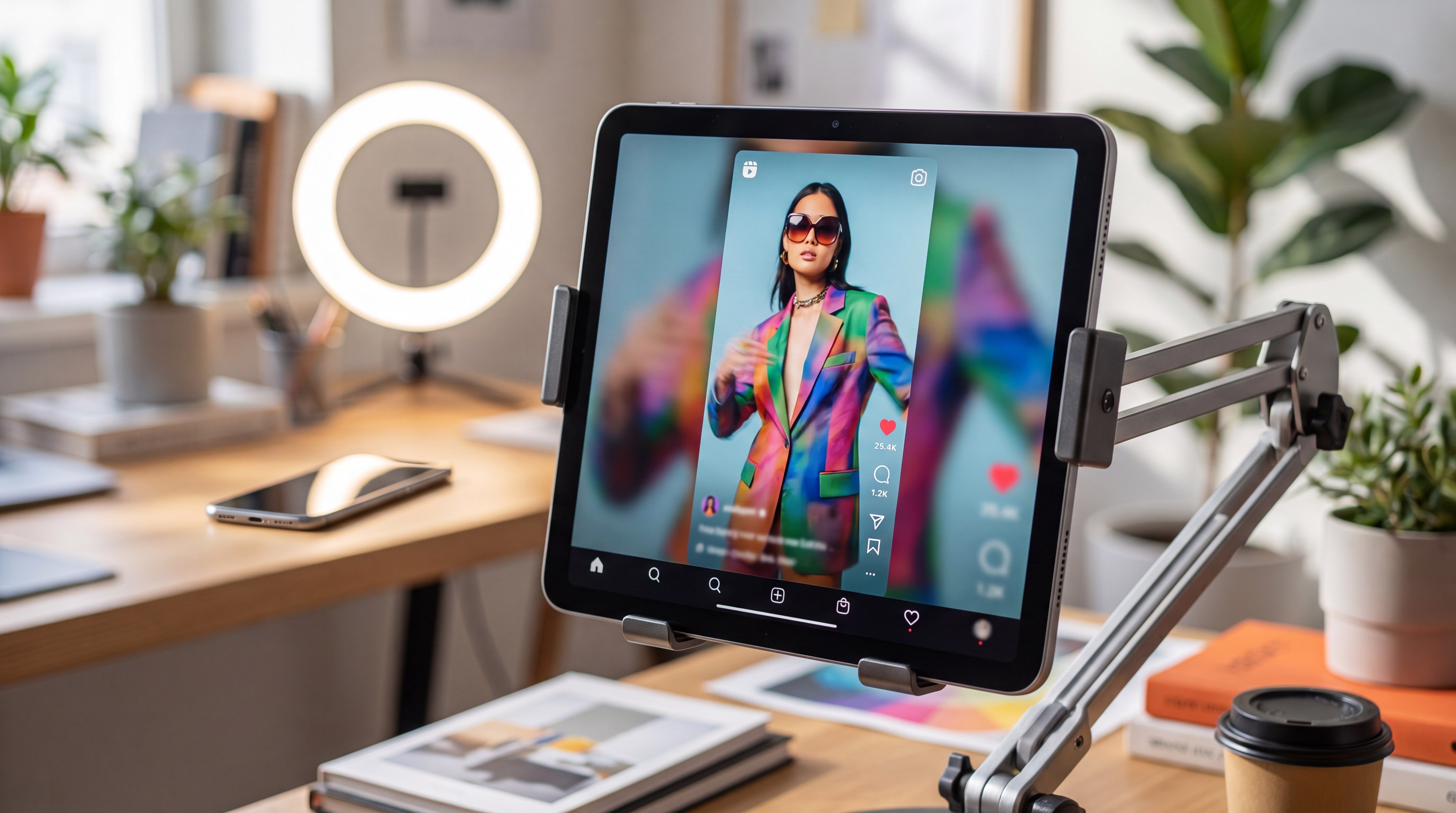 Fashion Video Ad Workspace