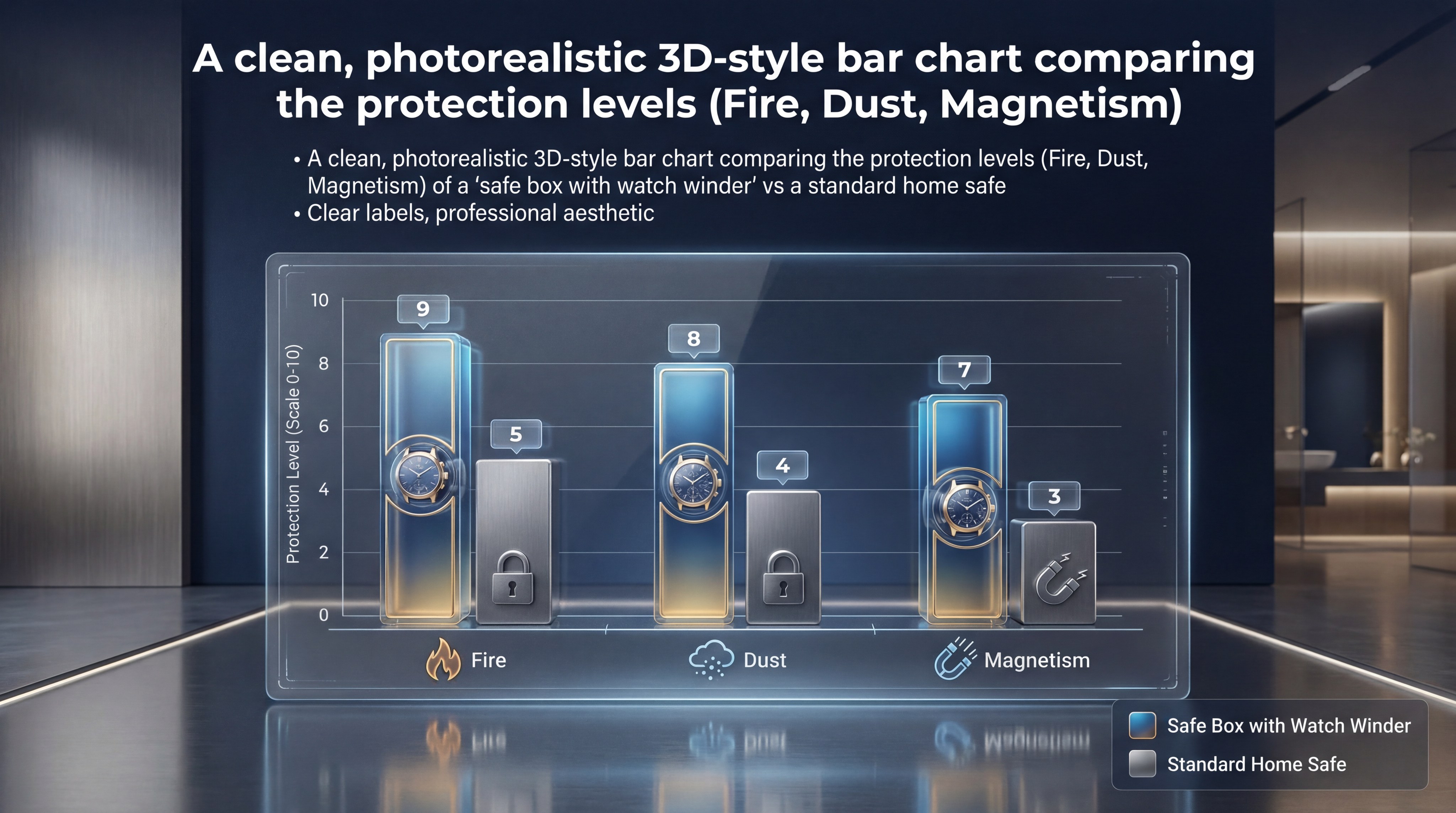 safe box protection comparison chart