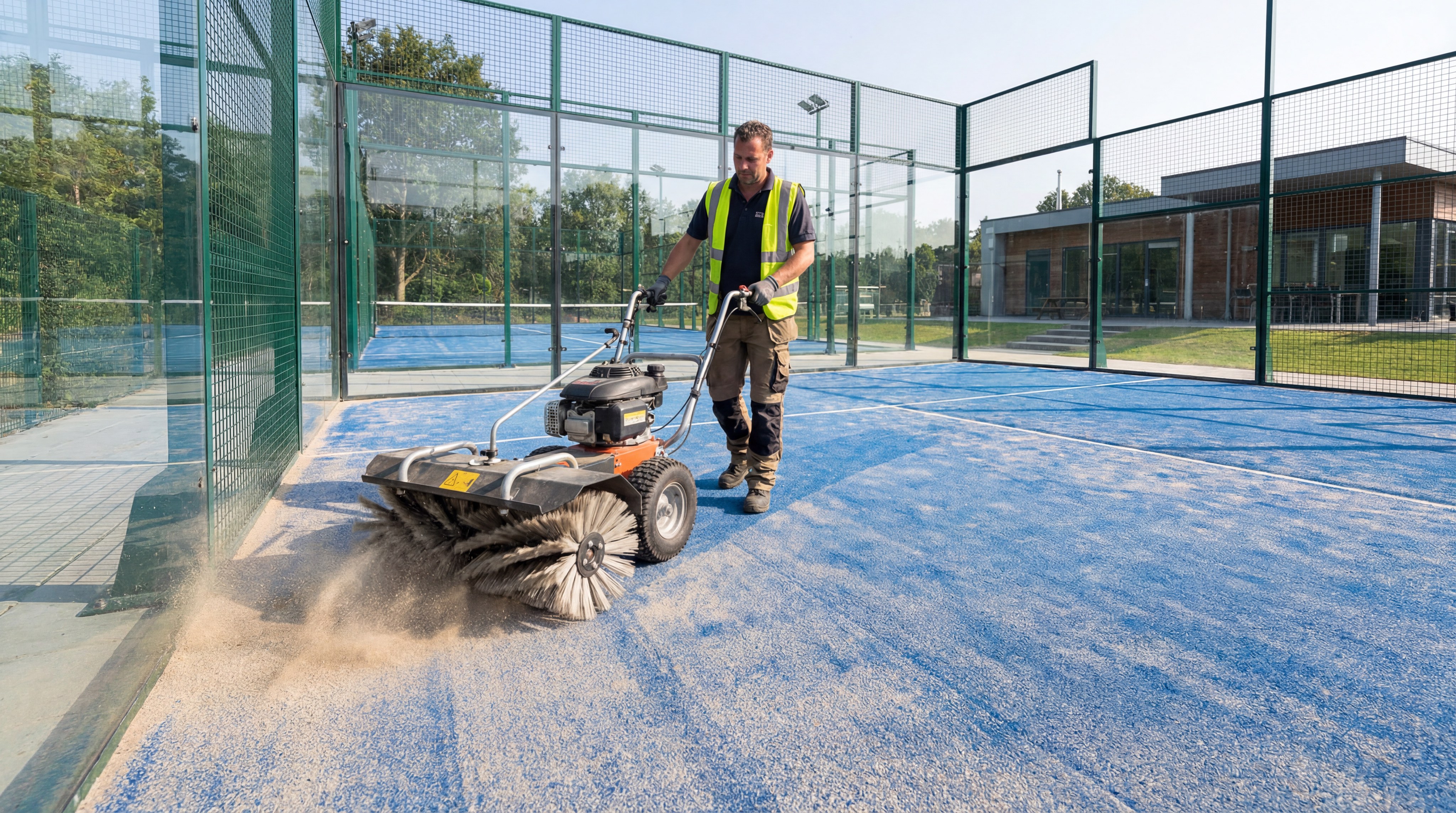 padel court maintenance cleaning index 8