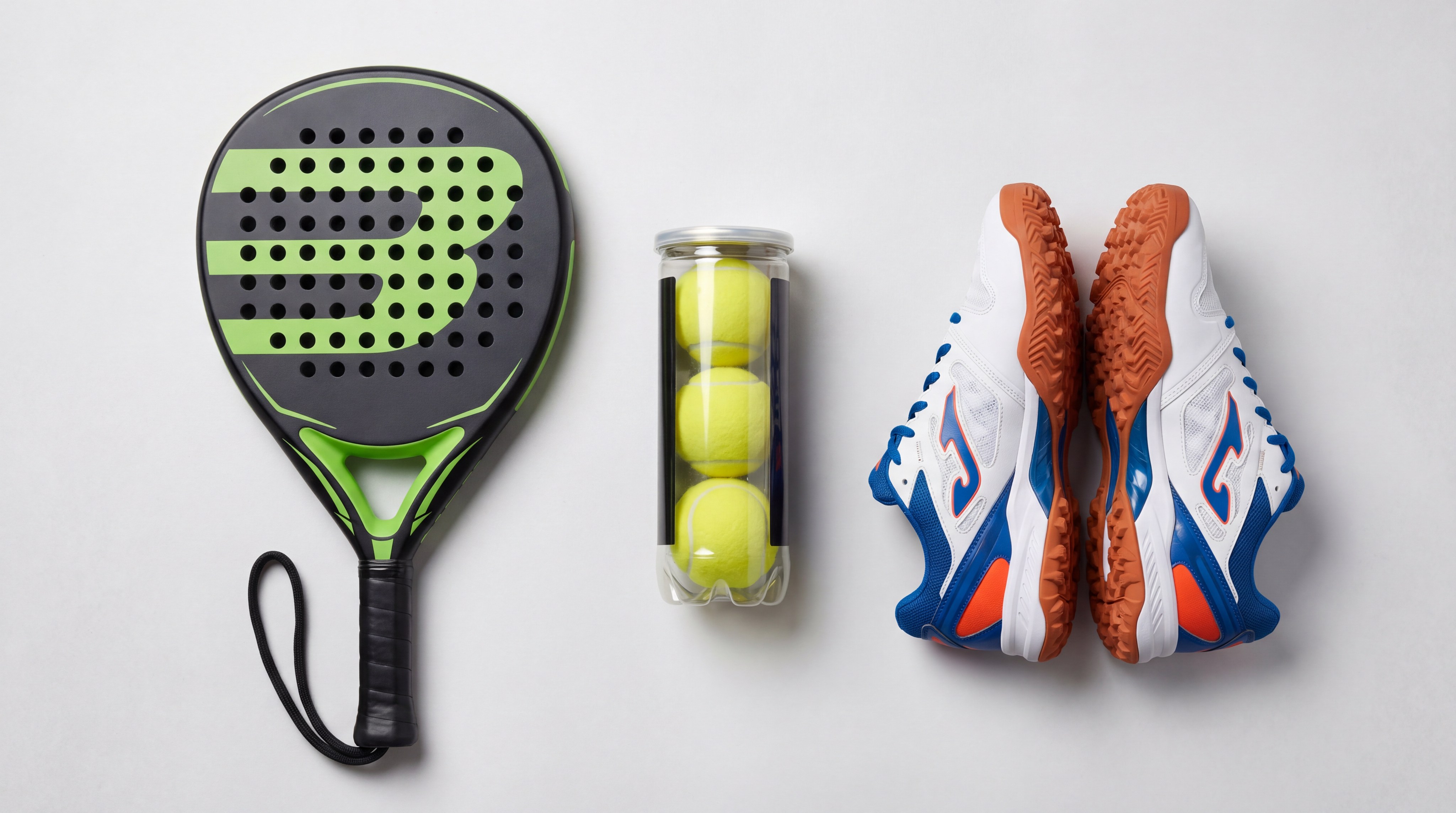 padel gear product photography