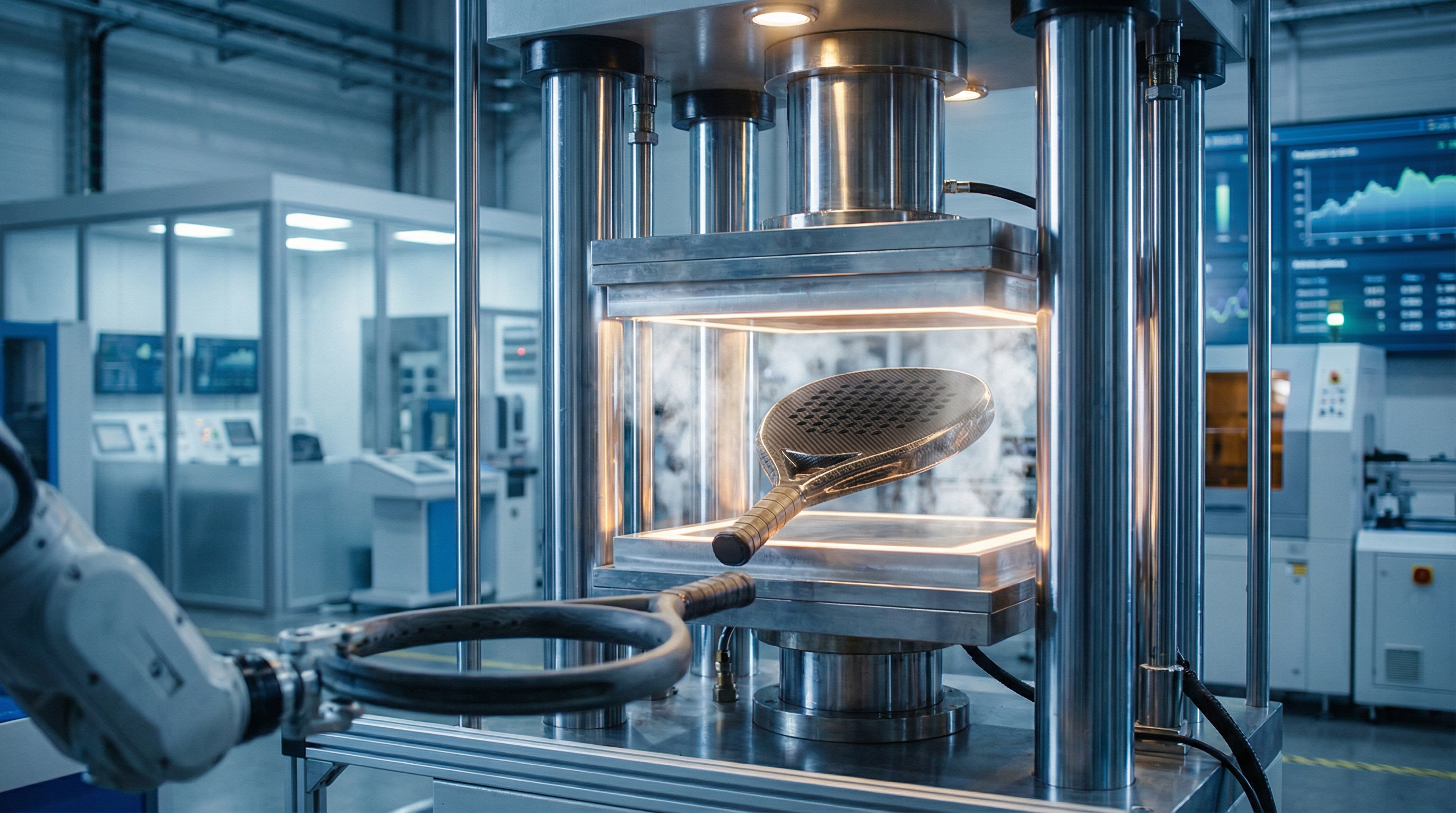 padel racket heat press