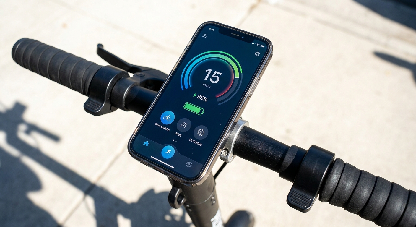 Smartphone Scooter Dashboard Mount