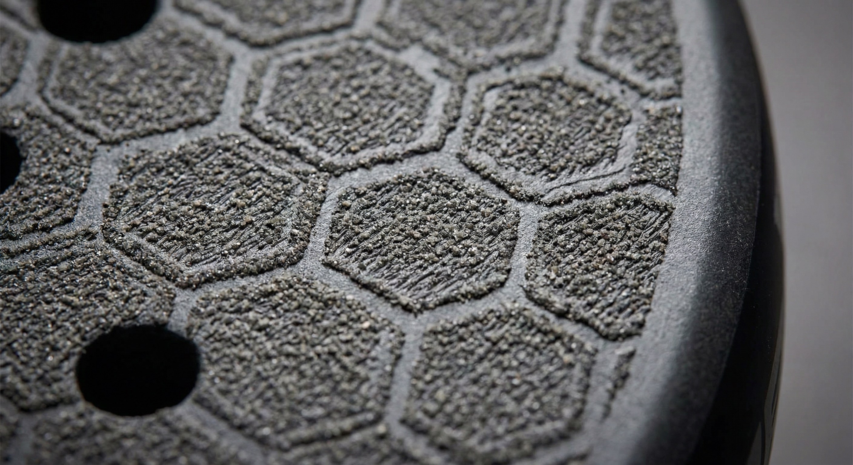 padel racket surface closeup