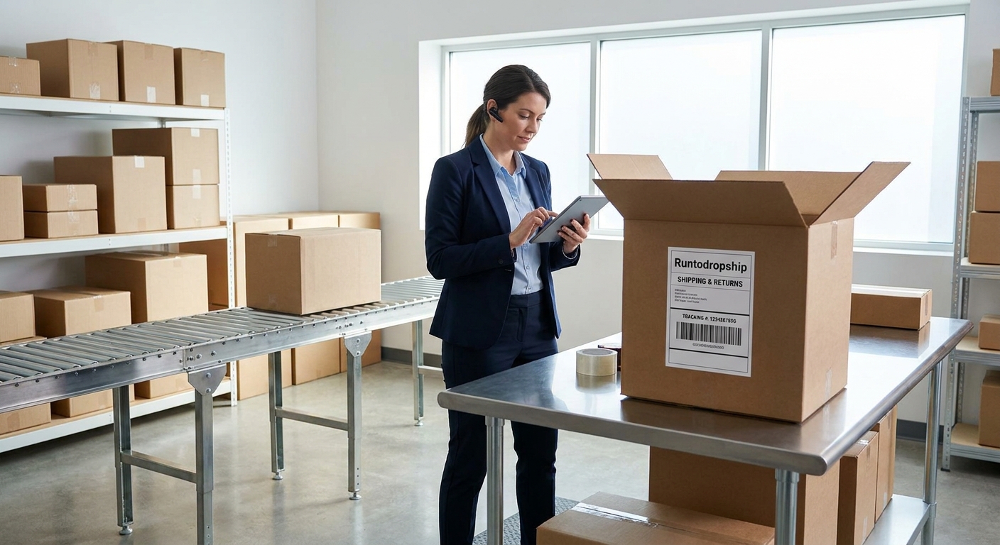 B2B Warehouse Returns Processing Station