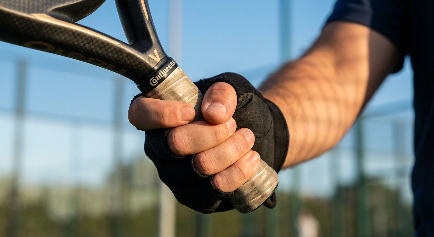 Continental Grip Closeup