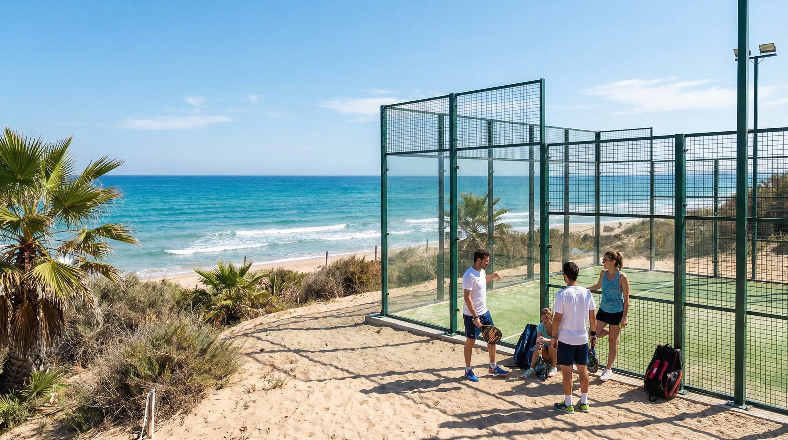 beach padel court scenic index 6