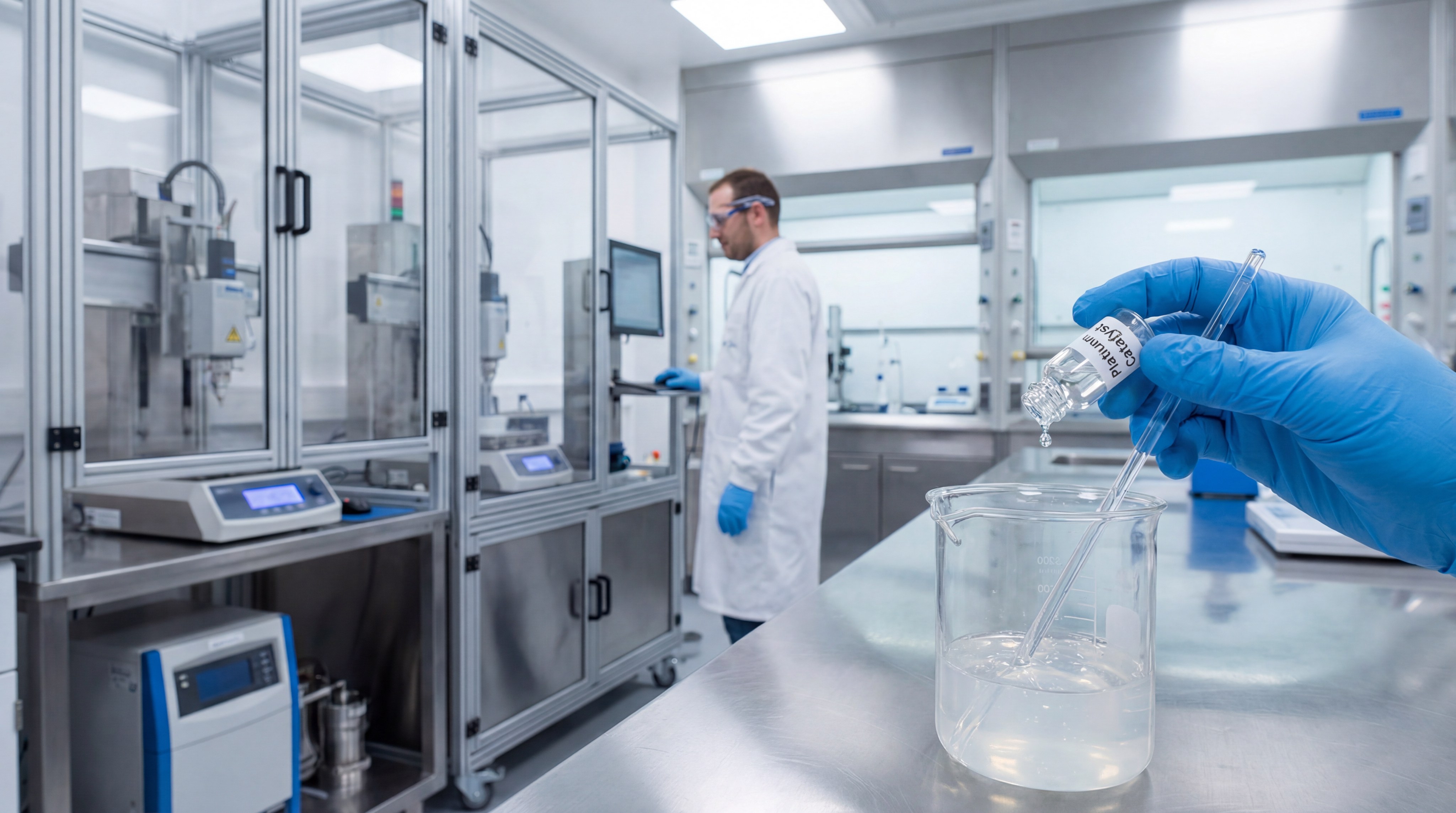 platinum catalyst silicone lab procedure