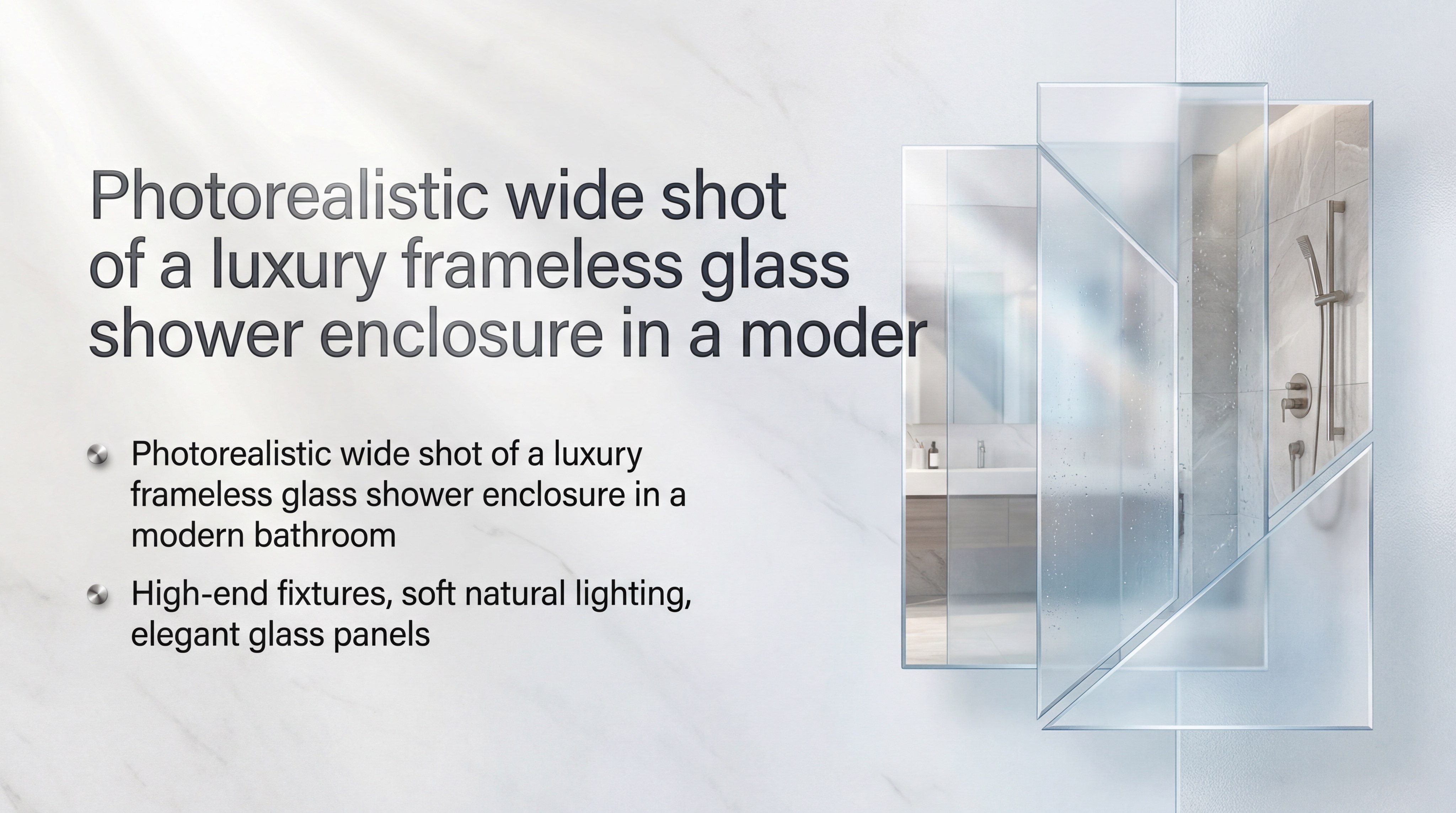 luxury glass shower enclosure slide 3