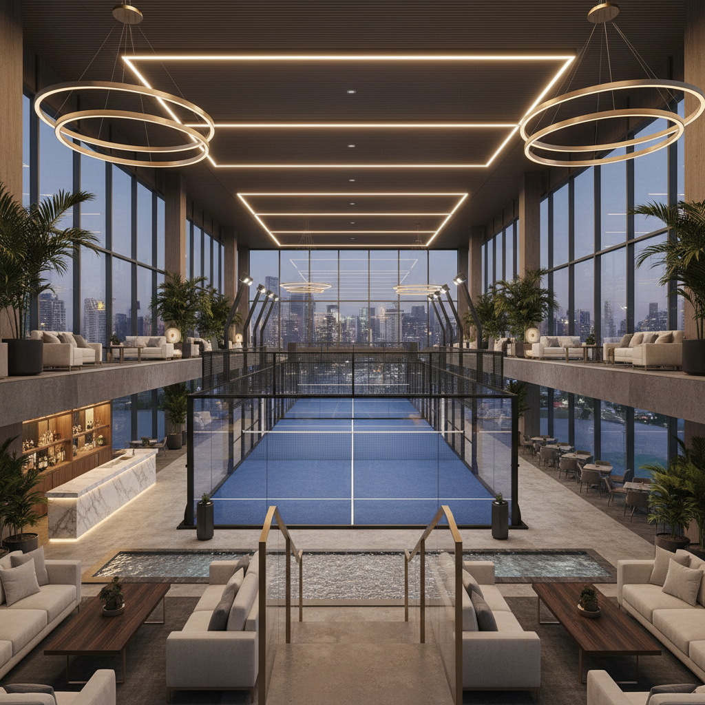 luxury king of padel interior