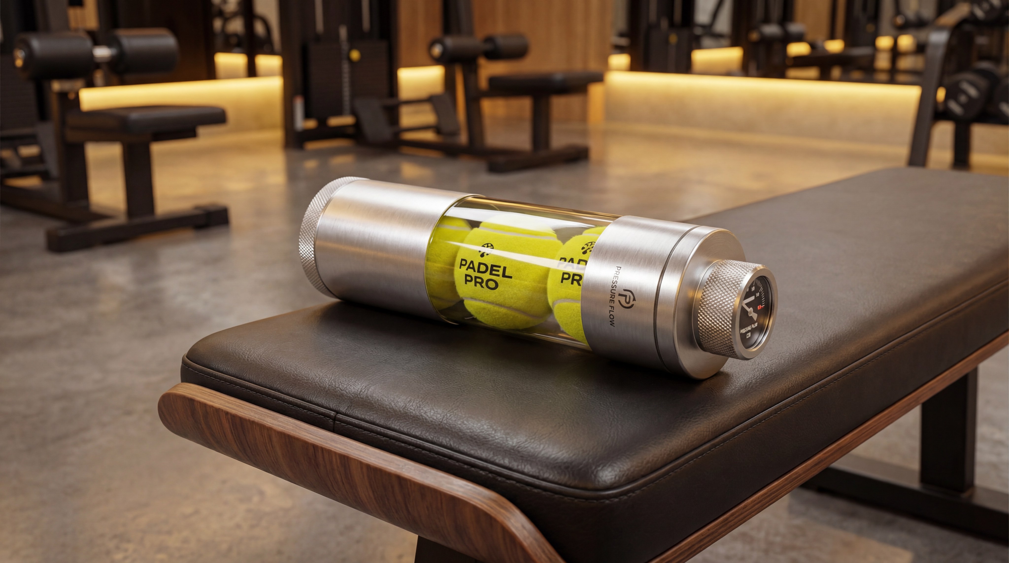 premium padel balls canister