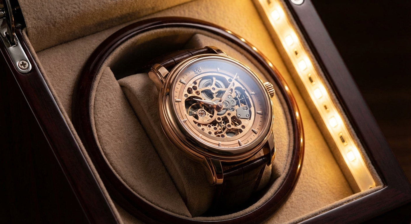 luxury watch maintenance winder